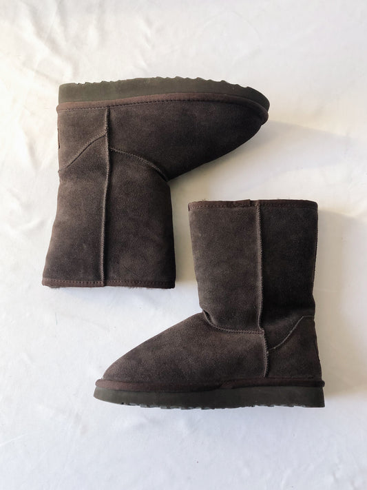 UGG Brown Suede Boots, Women's Size 7