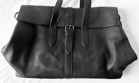 Coach Black Metropolitan Portfolio Leather Tote Briefcase, Style 40532