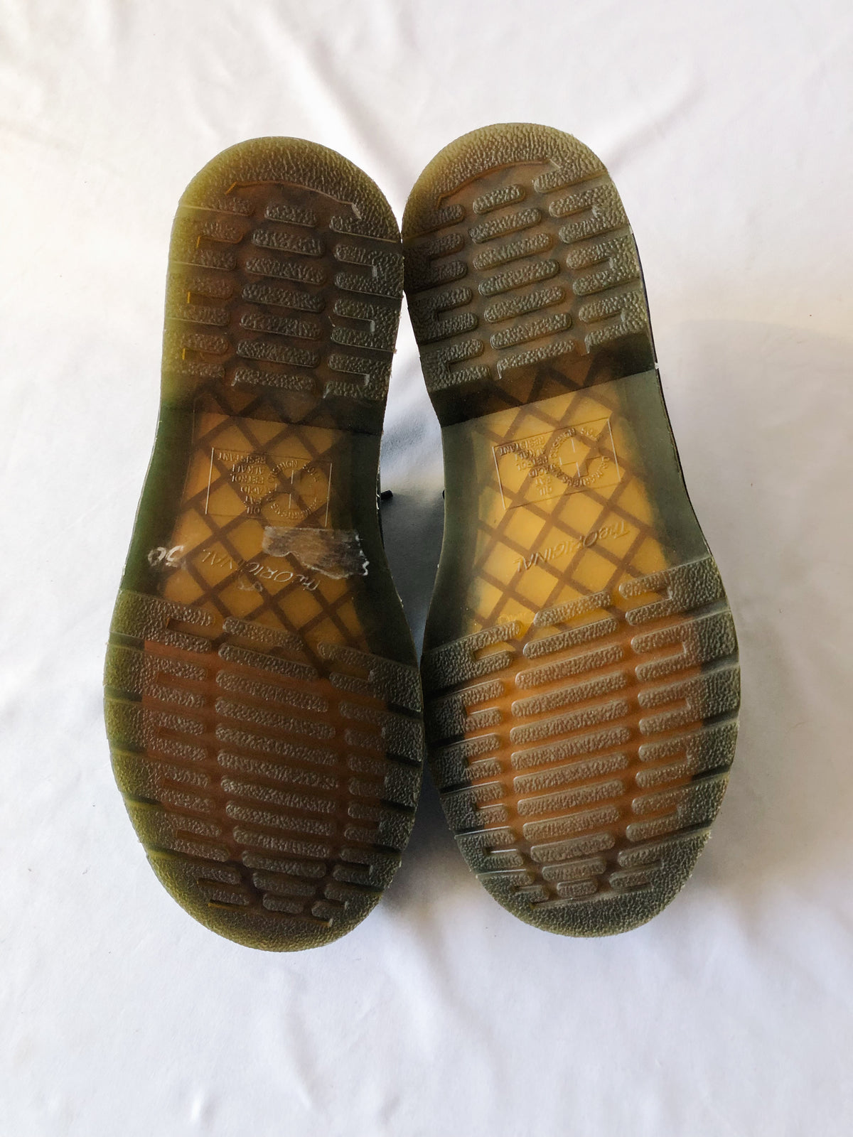 Dr. Martens Teal Green Smooth Leather Oxford Shoes, 9M / 10 L