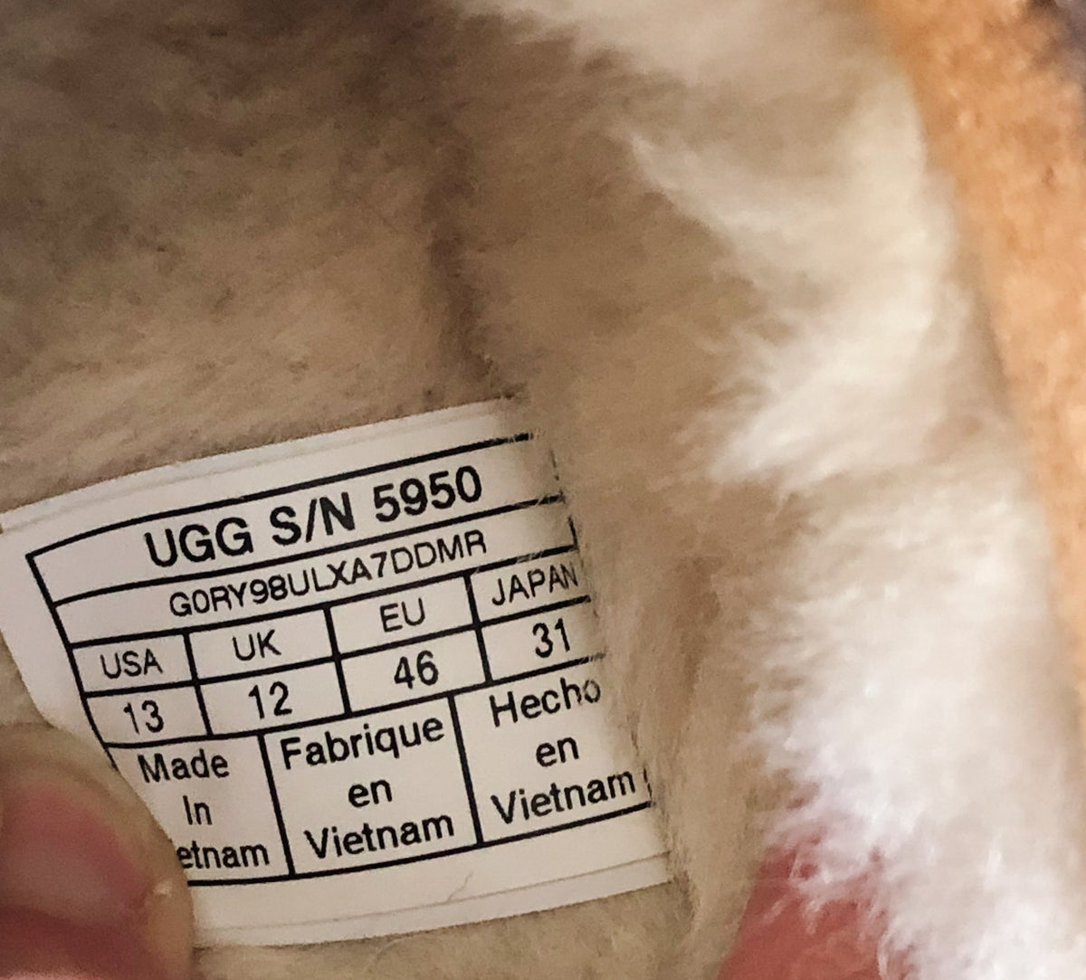 Men's UGG Tasman Slippers in Chestnut, Size 13