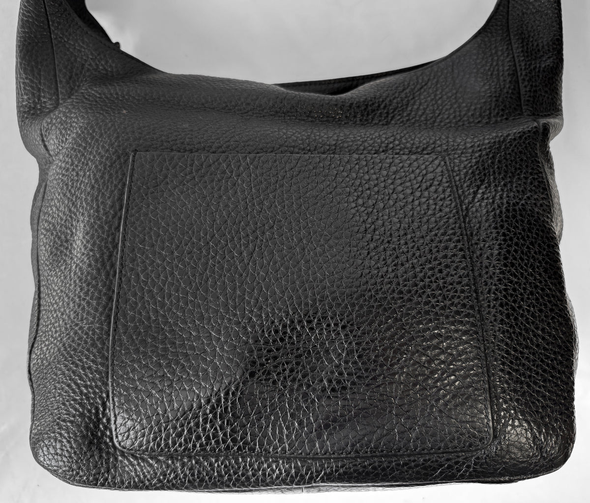Michael Kors Black Pebbled Leather Slouchy Large Hobo Shoulder Bag