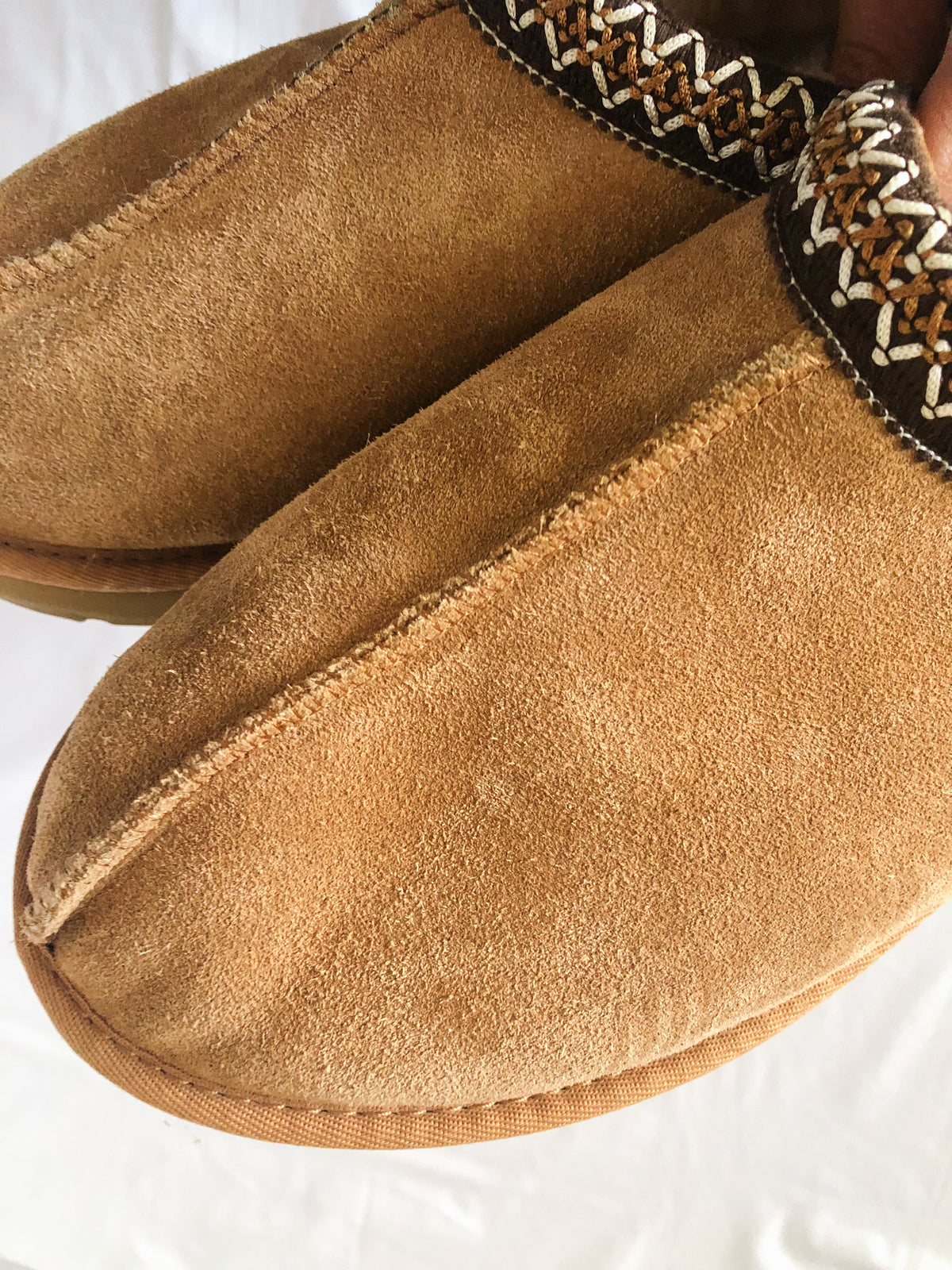 Men's UGG Tasman Slippers in Chestnut, Size 13