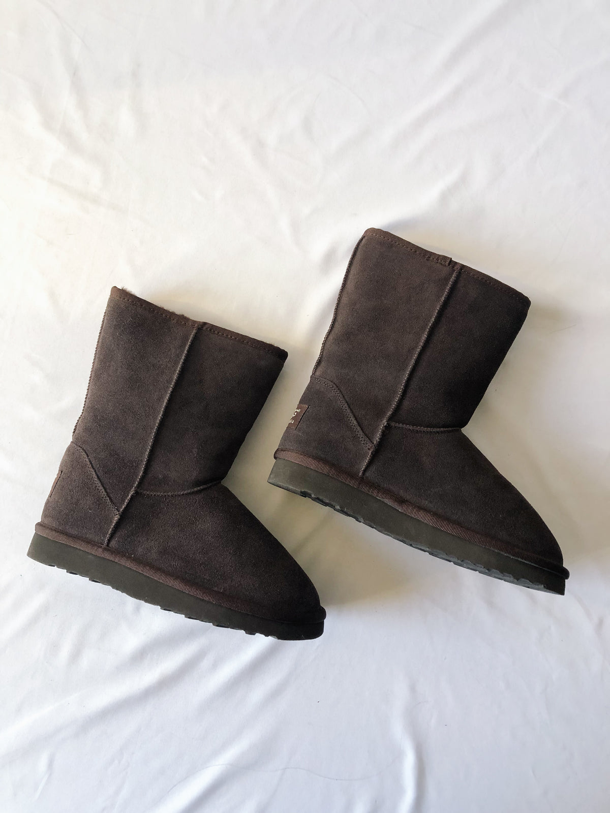 UGG Brown Suede Boots, Women's Size 7