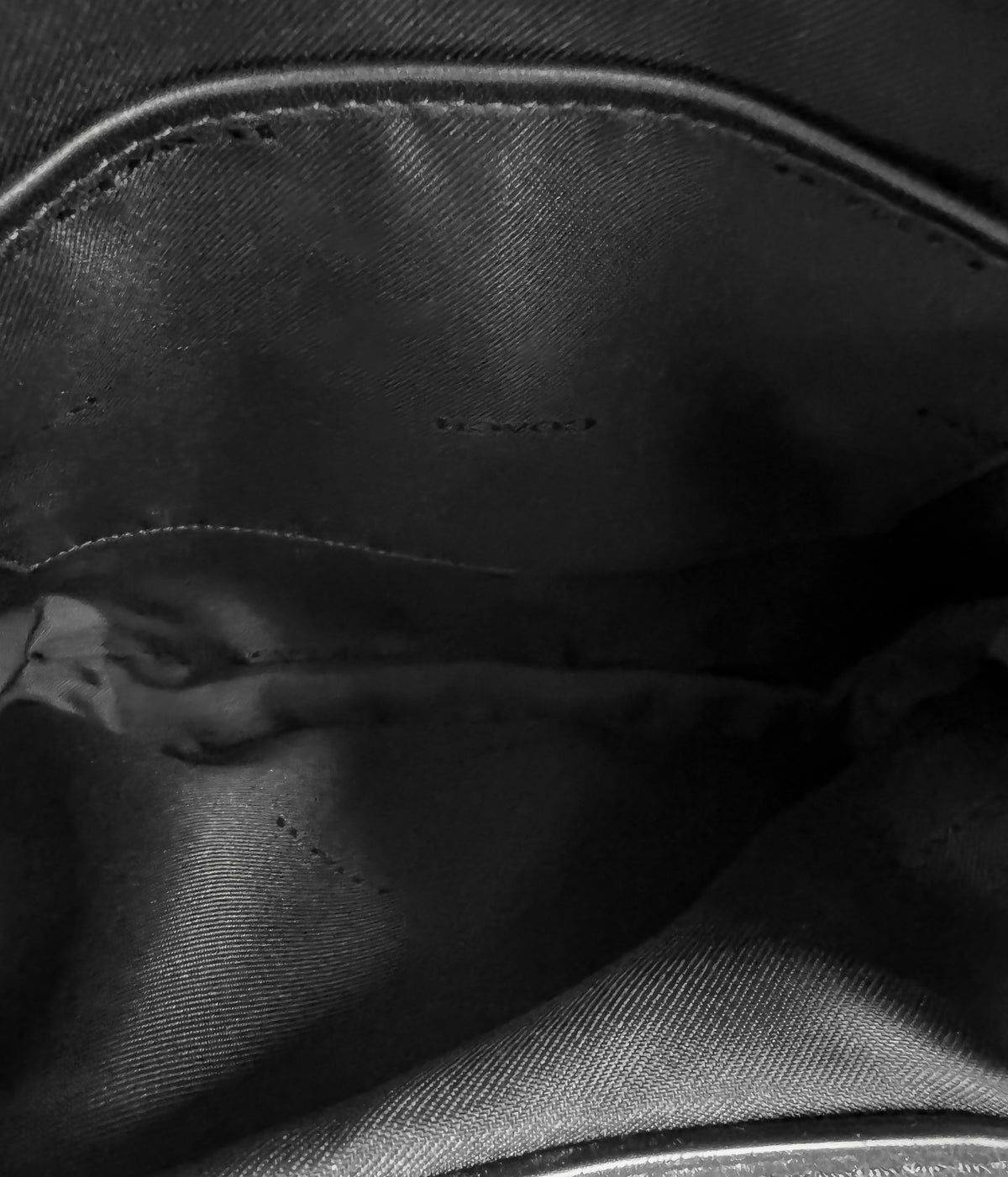 Coach Edie 31 Dark Grey/Black Signature Jacquard Canvas Shoulder Bag, Style #57933