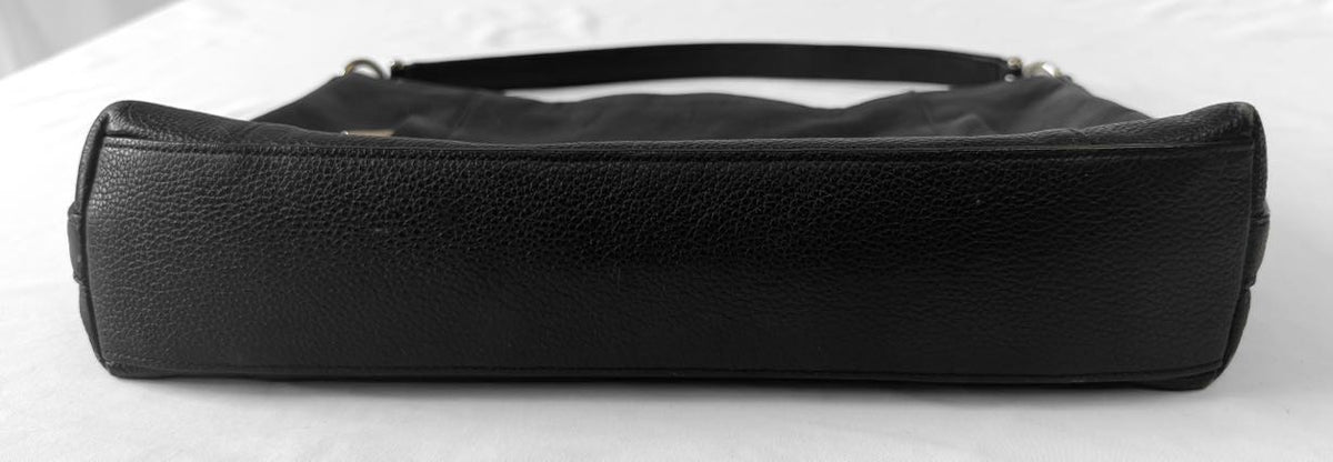 Coach Scout Black Leather Hobo Shoulder Bag, Style #34312