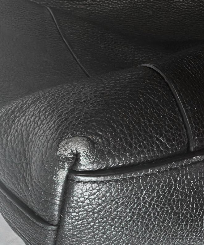 Coach Scout Black Leather Hobo Shoulder Bag, Style #34312