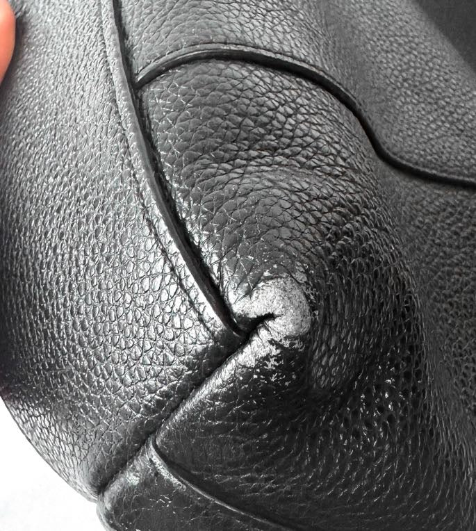 Coach Scout Black Leather Hobo Shoulder Bag, Style #34312