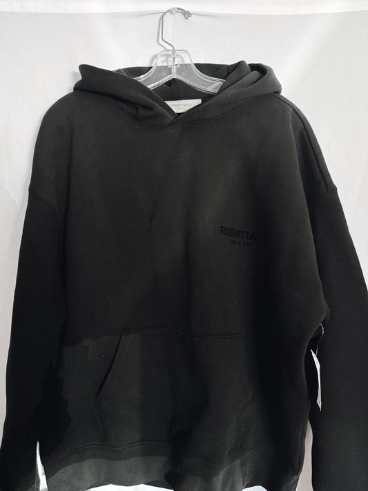 NWT Essentials Fear of God Black Hoodie Sz. M