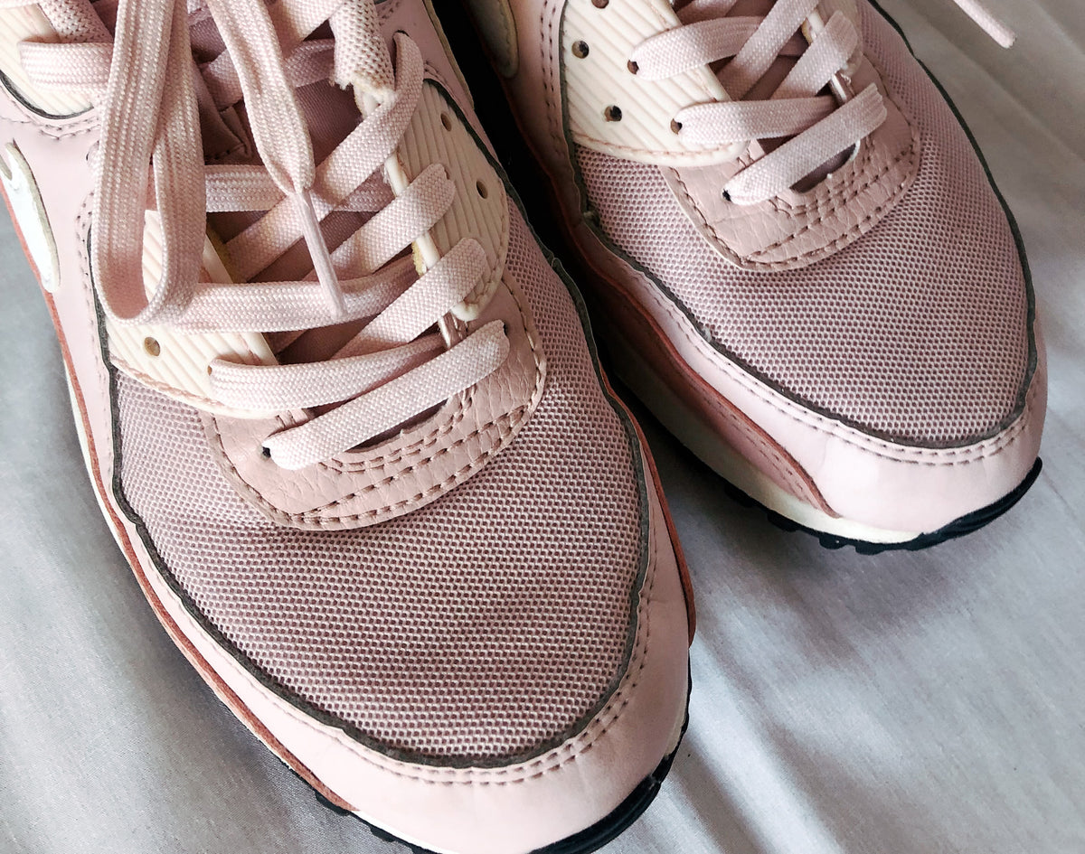 Light Pink Nike Air Max 90 Sneakers, Women's Size 8.5