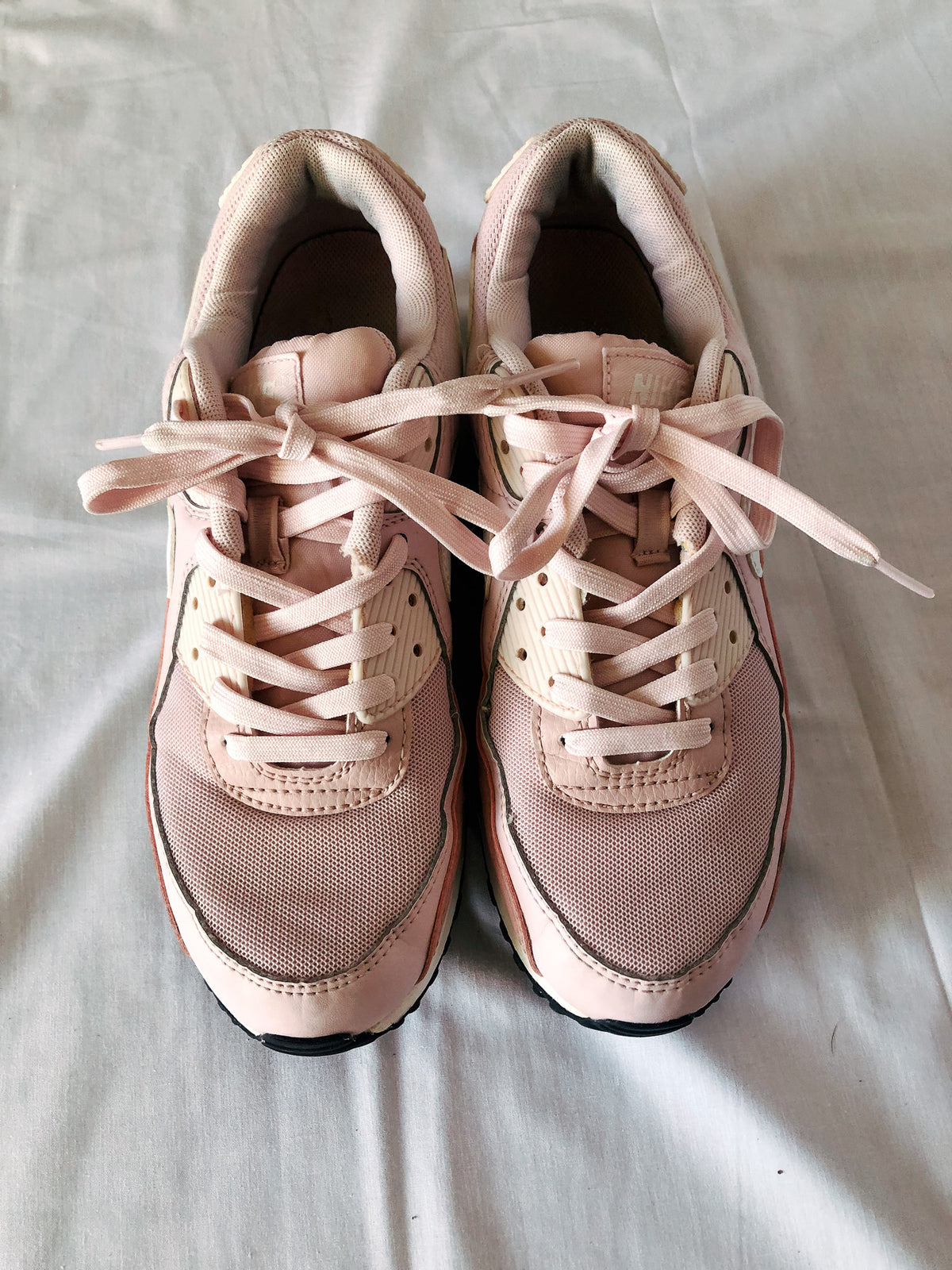 Light Pink Nike Air Max 90 Sneakers, Women's Size 8.5