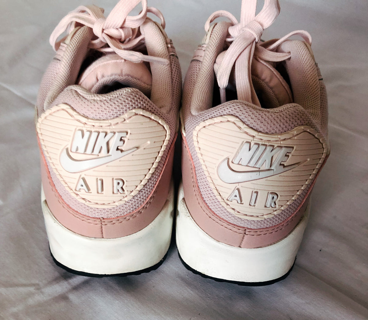 Light Pink Nike Air Max 90 Sneakers, Women's Size 8.5