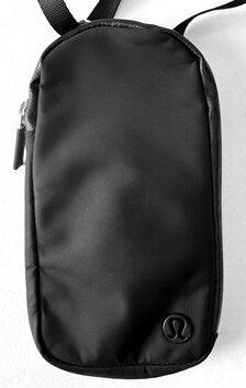 Lululemon Black Modular Phone Crossbody Bag with Removable Pouch