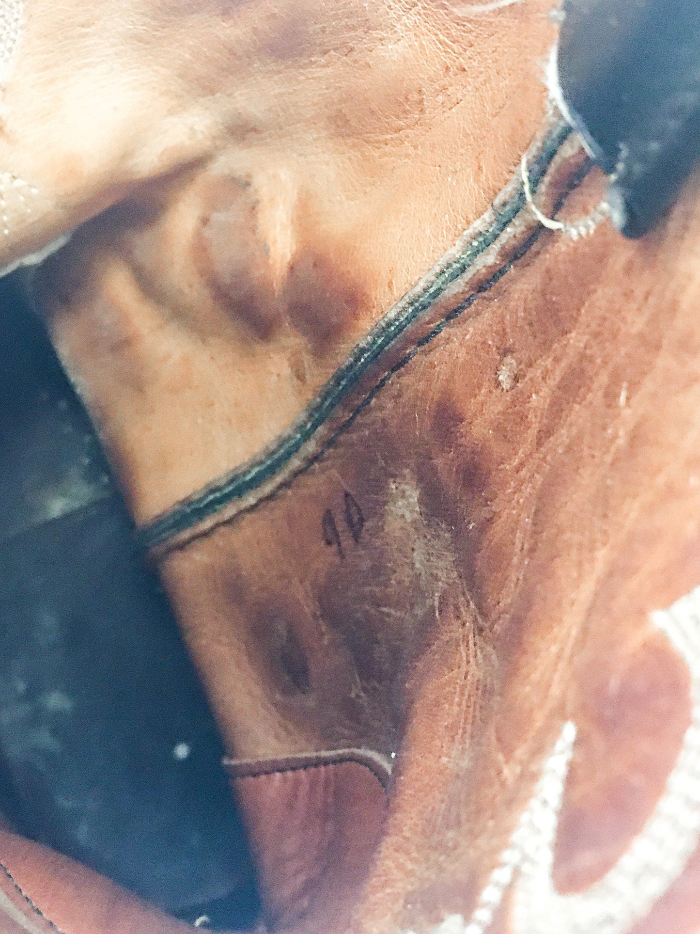 Vintage Anderson Bean Boot Co. Black and Brown Ostrich and Leather Embroidered Cowboy Boots, Men's Sz. 9D, Vintage Western Boots