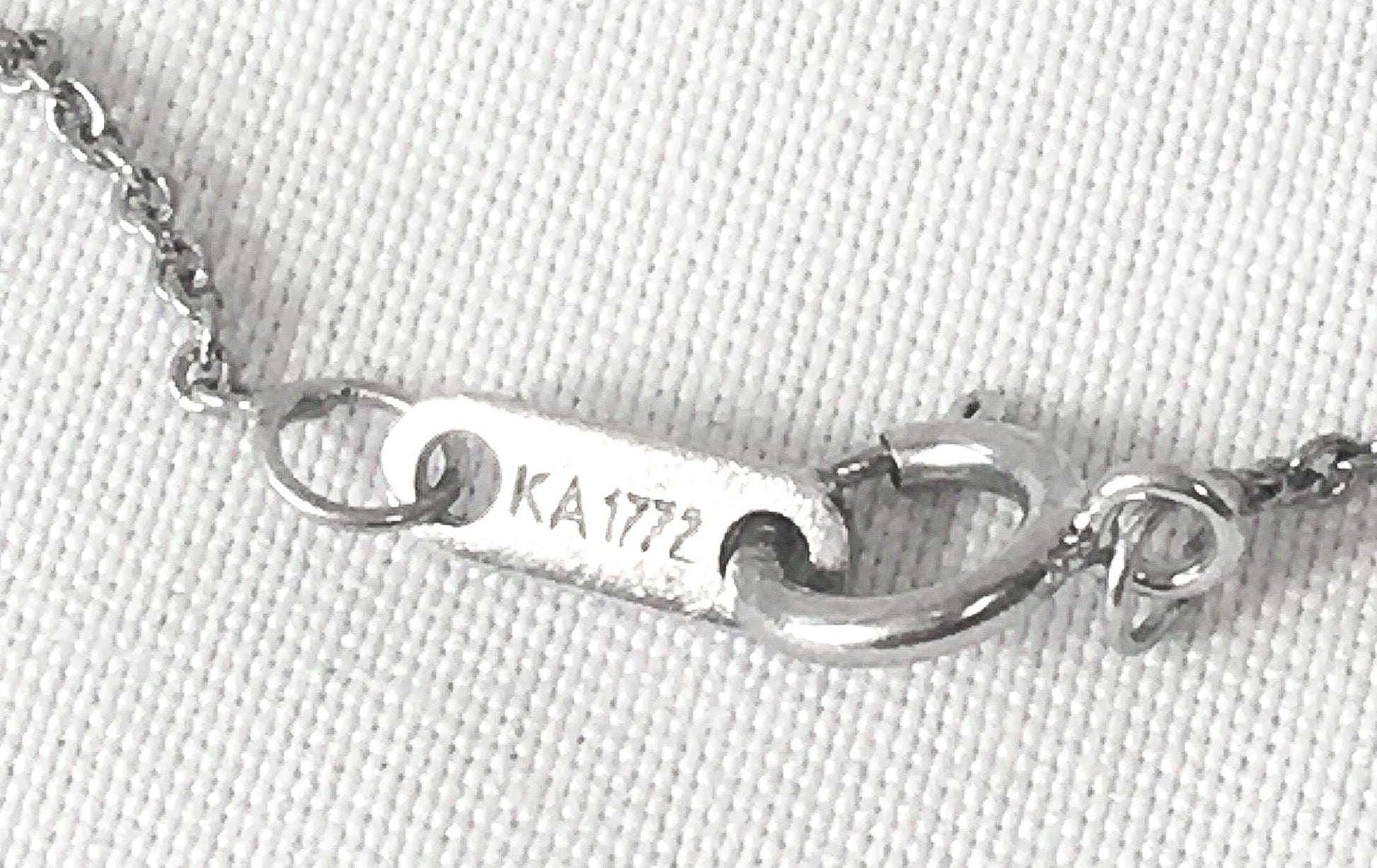 1.25 Carat Genuine Baguette Cut Diamond Heart 1" Pendant on a 925 KA1772 18.5" Chain