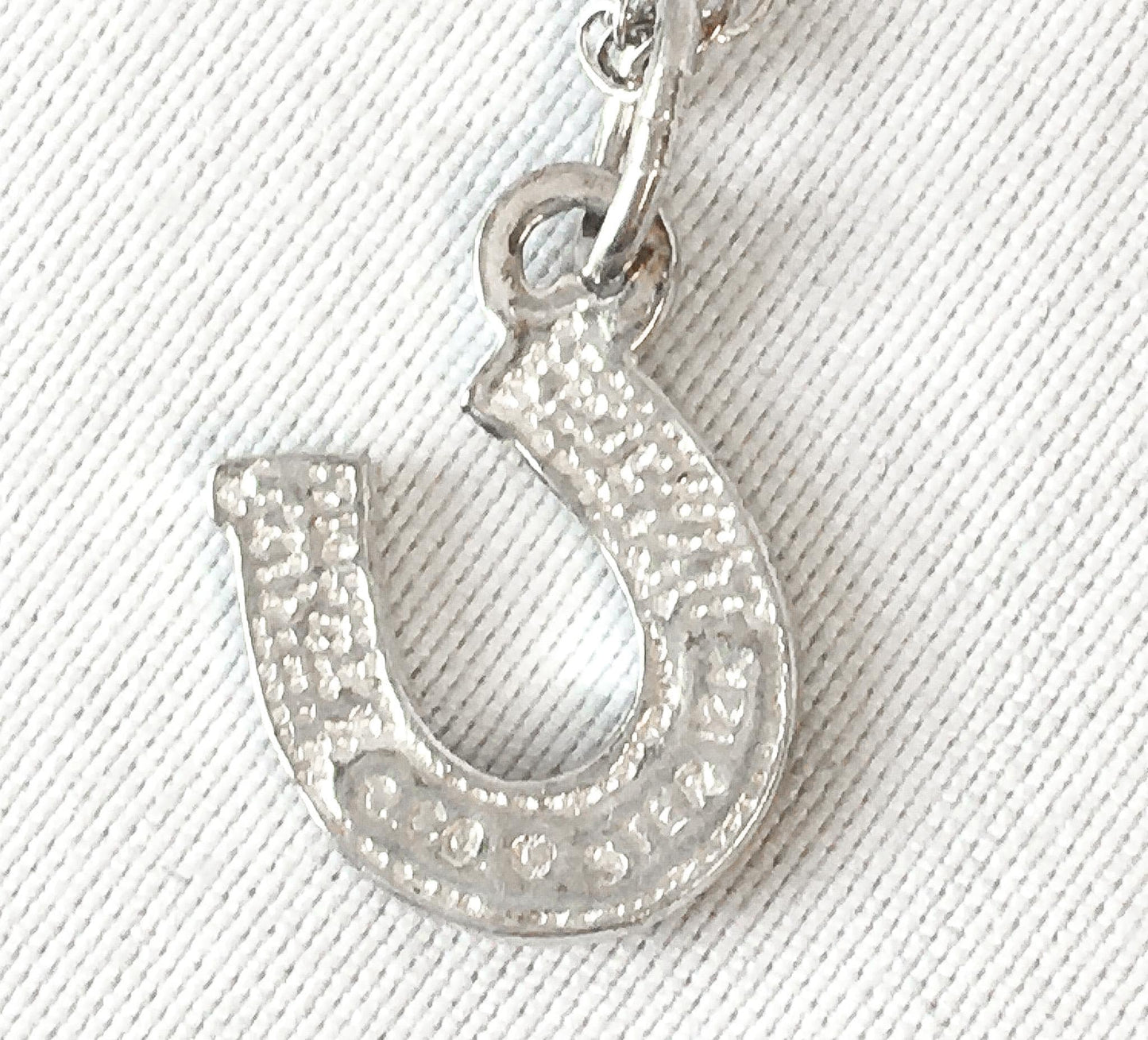 Vintage Black Hills Gold 12K Gold and Sterling Horseshoe Necklace, 18" Sterling Chain, .5" Pendant, Dainty Simple Western Necklace