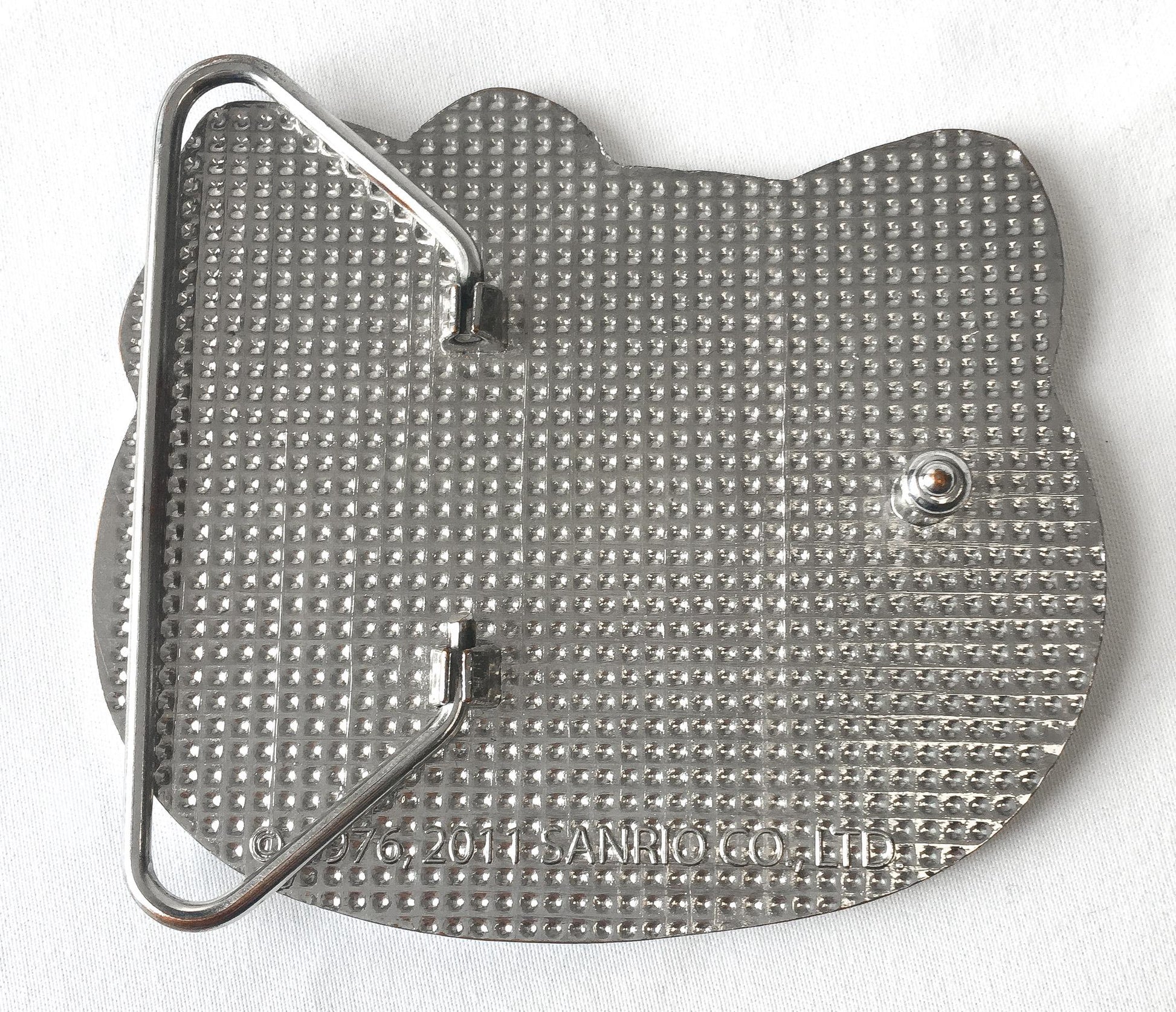 Y2K Hello Kitty Enamel Belt Buckle