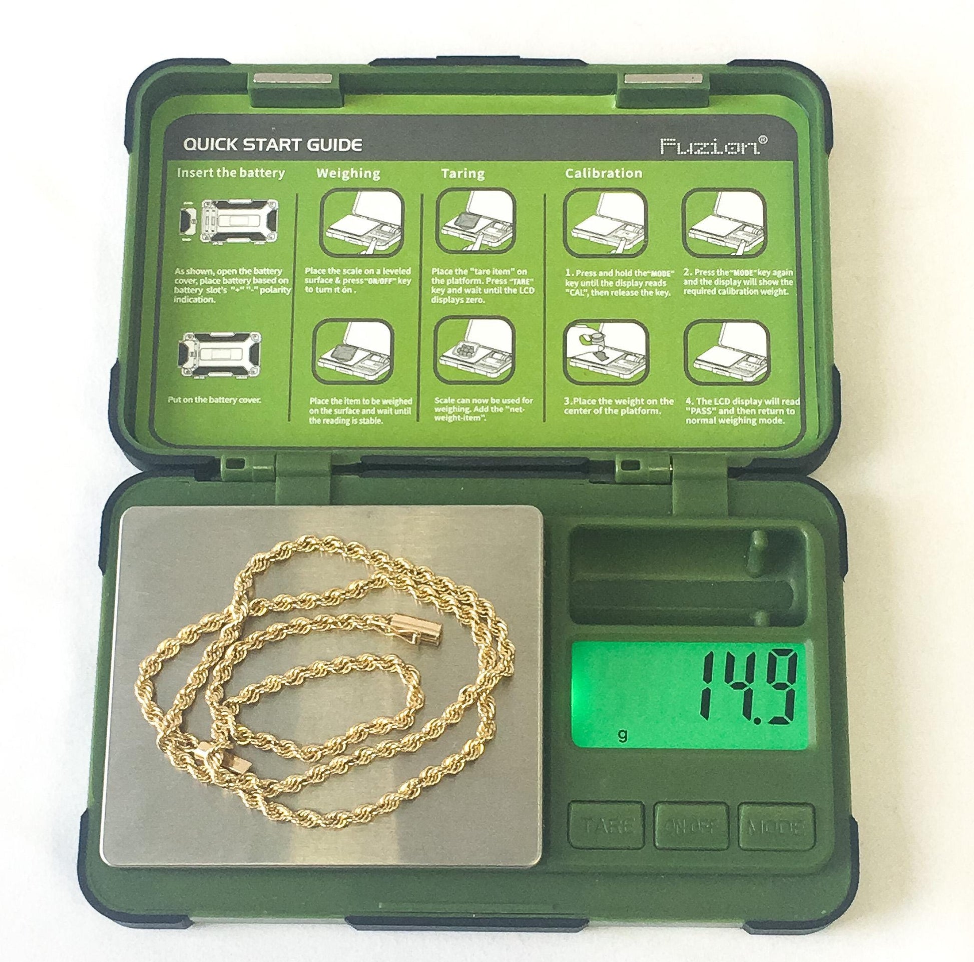 Vintage 14K Yellow Gold Rope Chain Necklace, 18.5", Roughly 3mm, Elegant Simple Layering Chain
