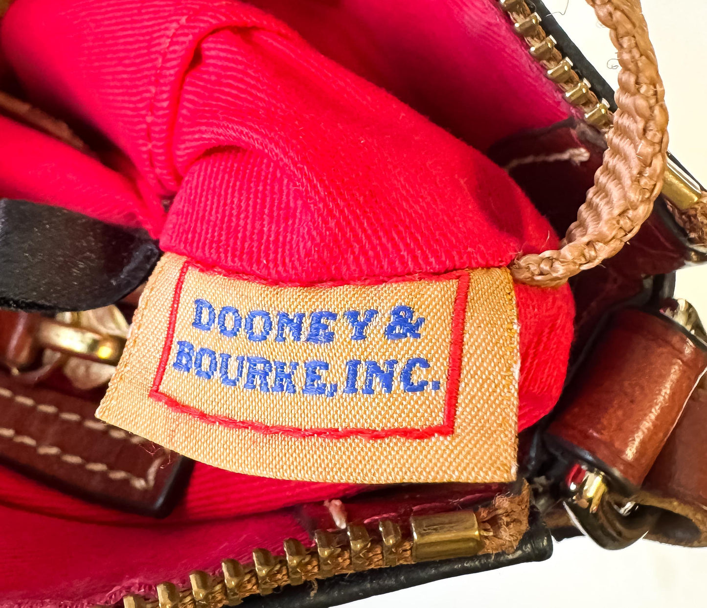 Dooney and Bourke Black Pebbled Leather Crossbody Bag