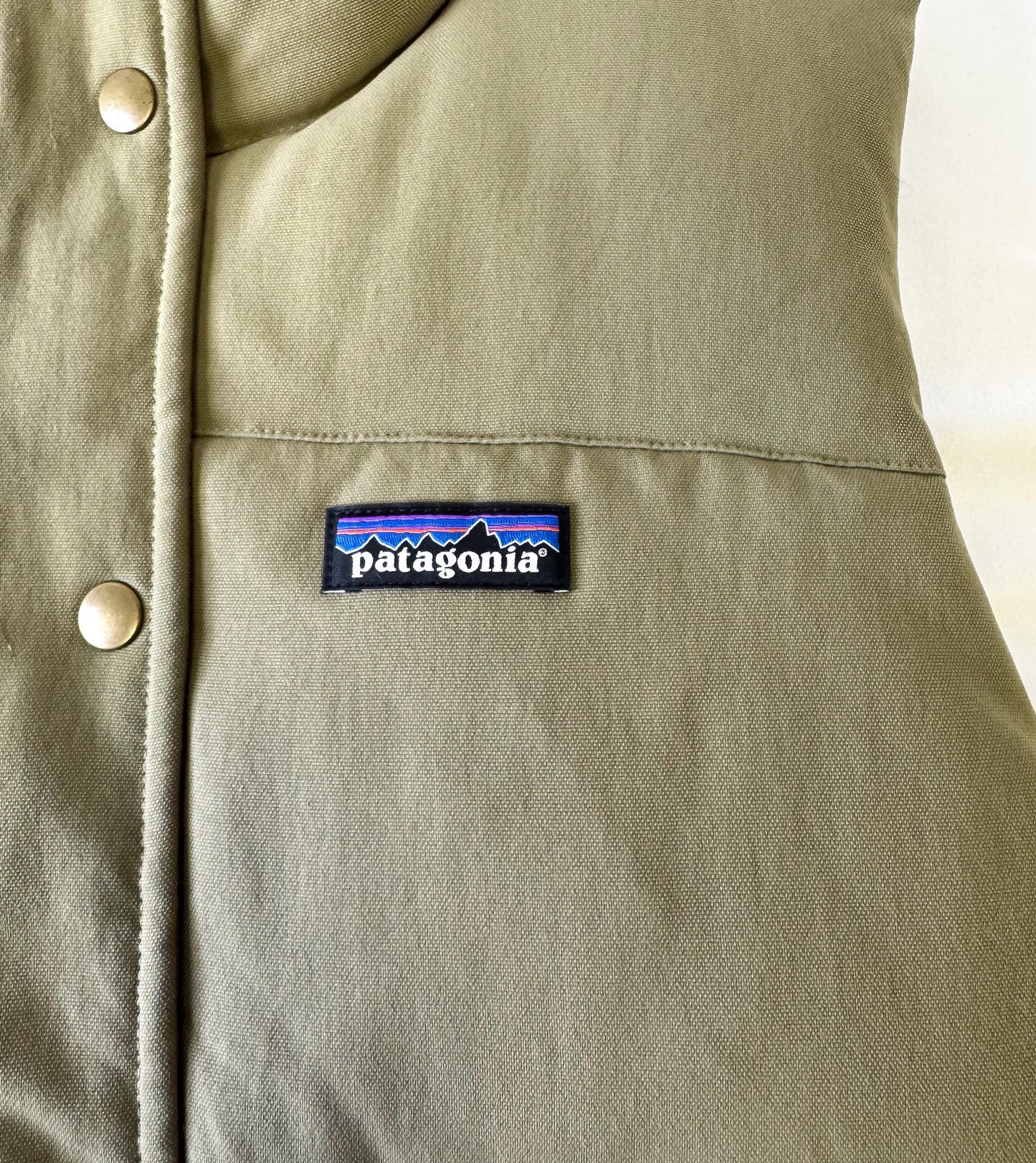 NWT Patagonia Bivy Sage Khaki Vest, Women's Medium
