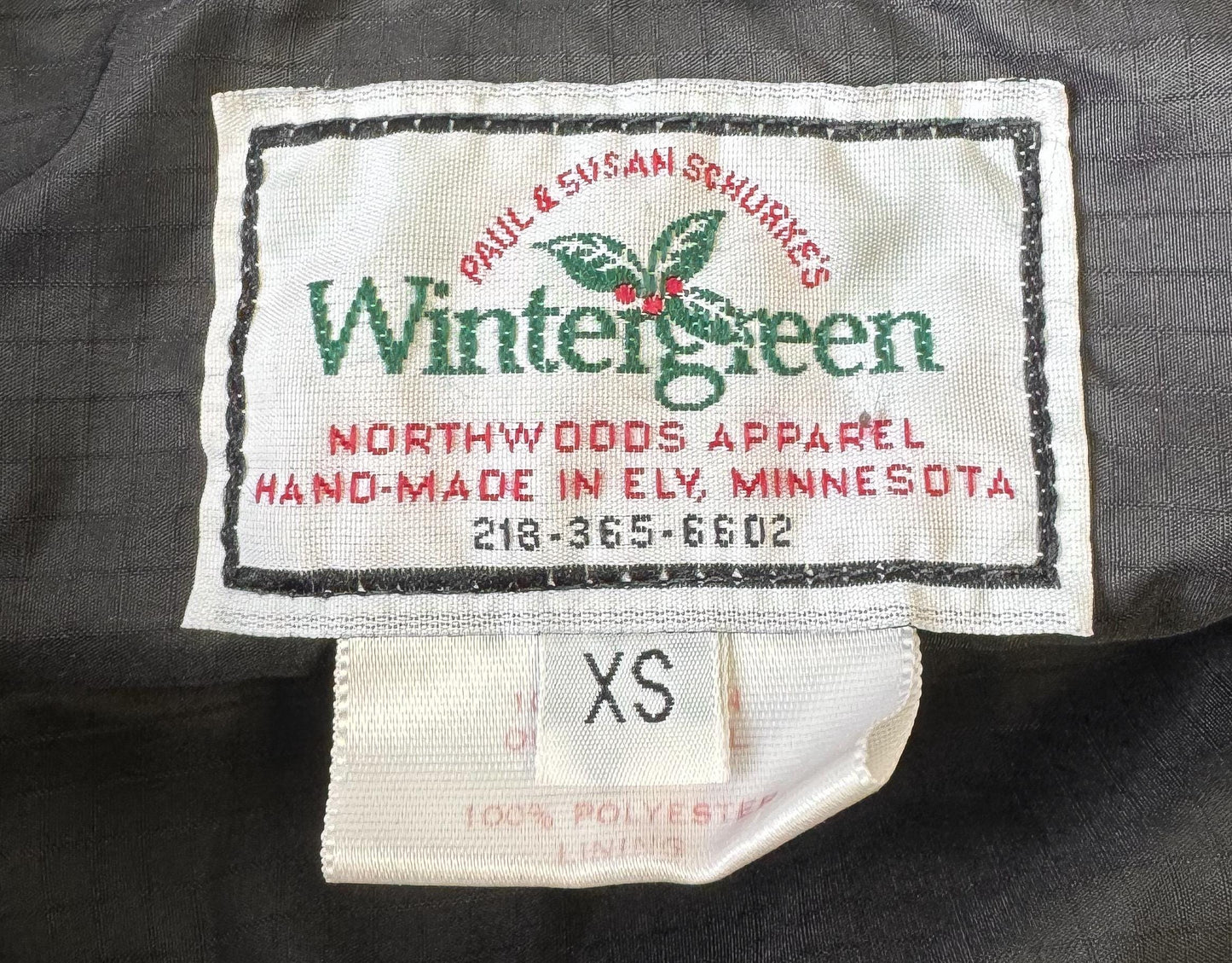 Wintergreen Expedition Anorak Shell Dark Green Western Accent Lightweight Unisex Jacket, Approx. Men's Sz. M/L
