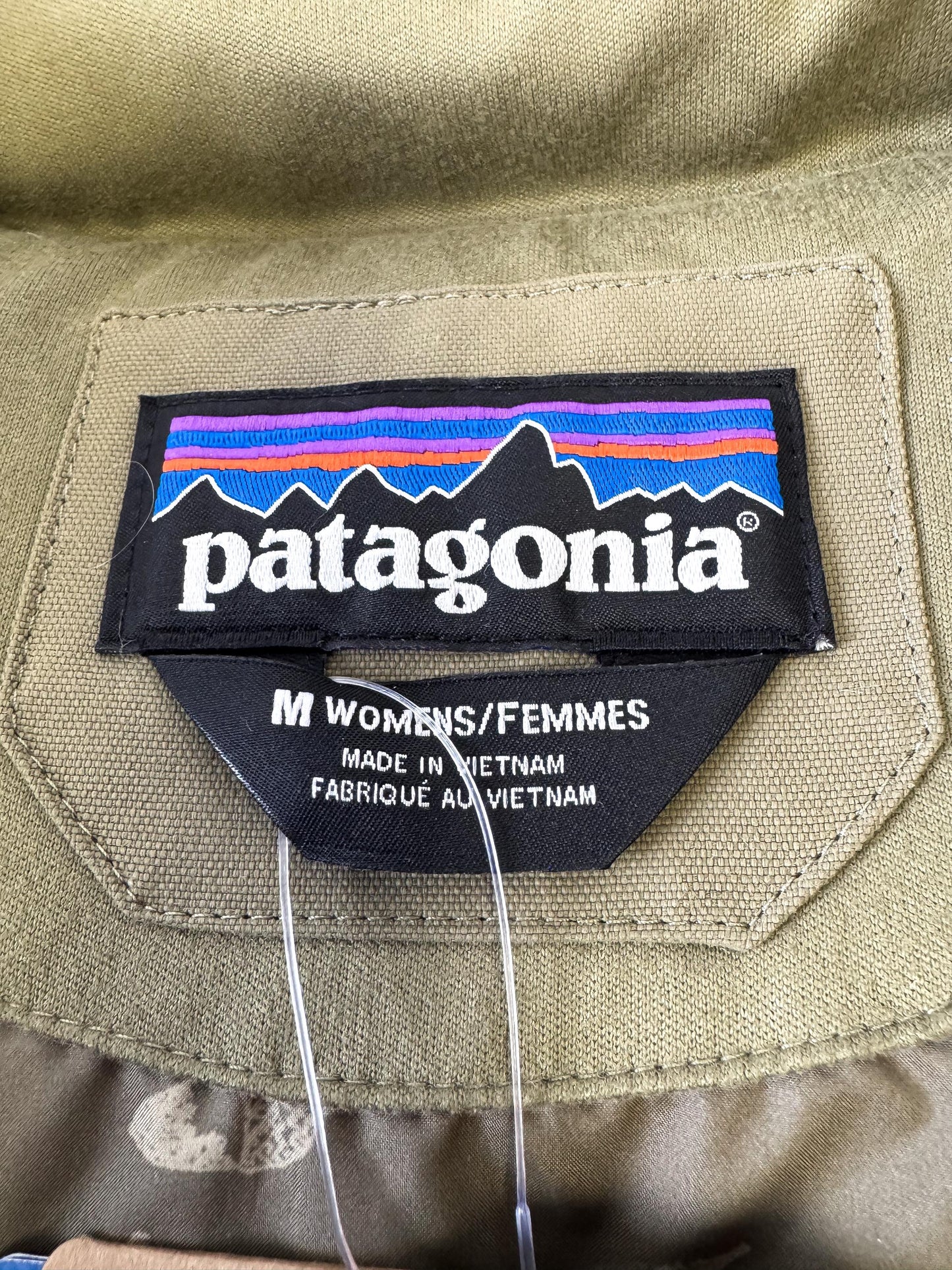NWT Patagonia Bivy Sage Khaki Vest, Women's Medium
