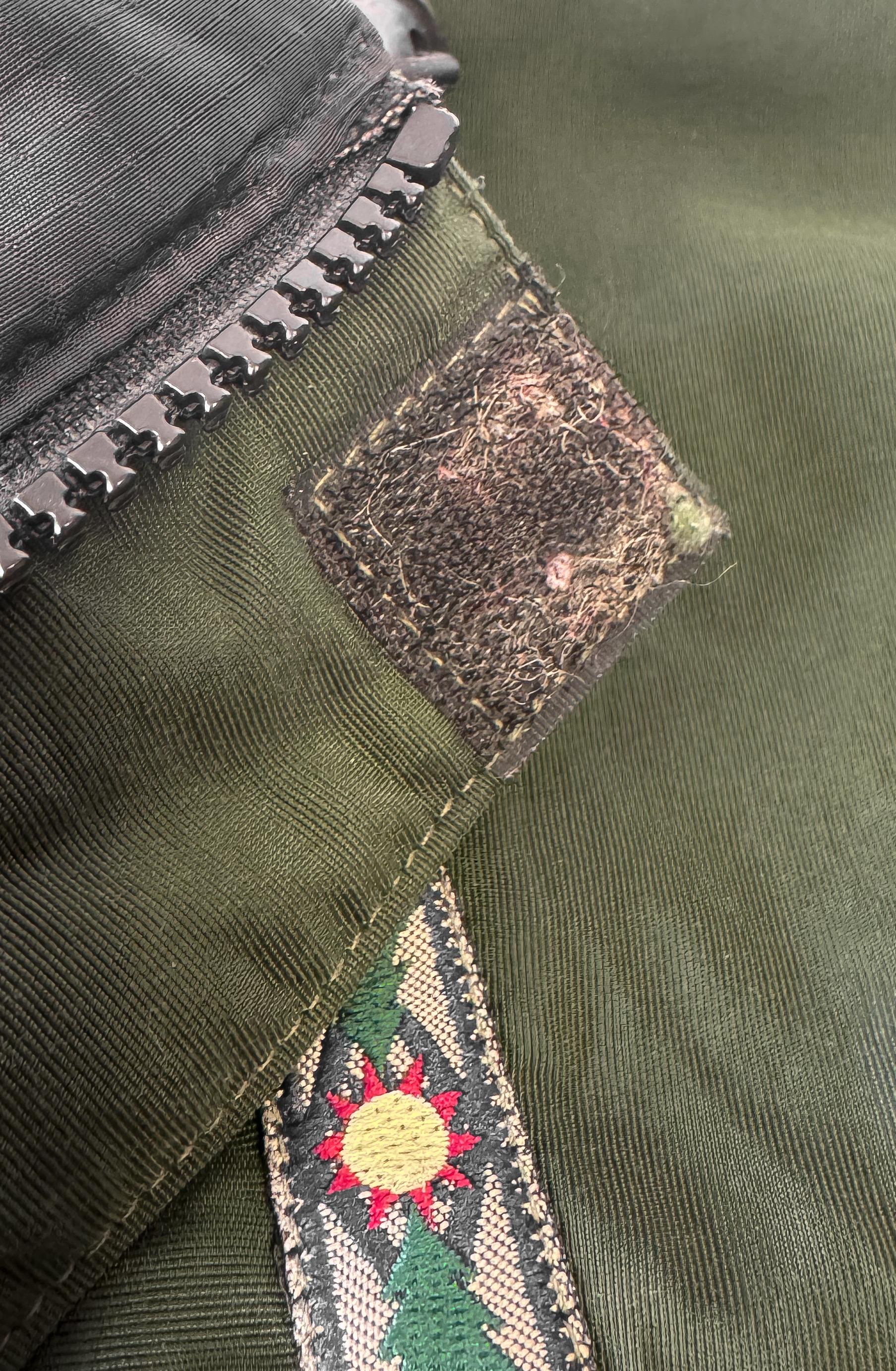 Wintergreen Expedition Anorak Shell Dark Green Western Accent Lightweight Unisex Jacket, Approx. Men's Sz. M/L