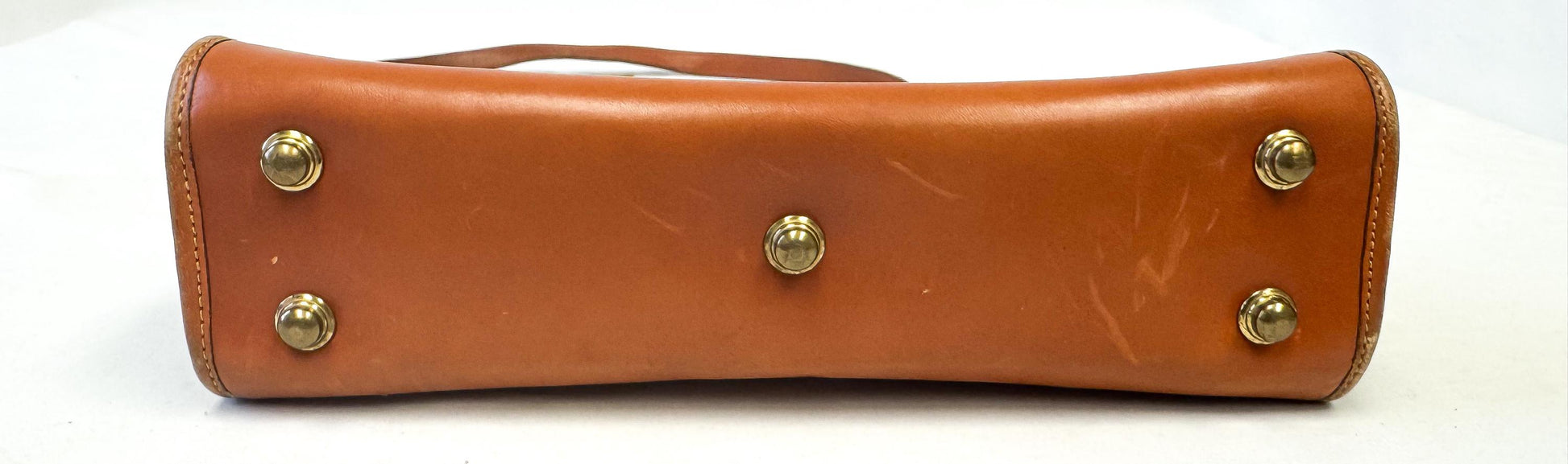 Vintage 90s Dooney and Bourke All Weather Dark Navy Pebbled Leather Crossbody
