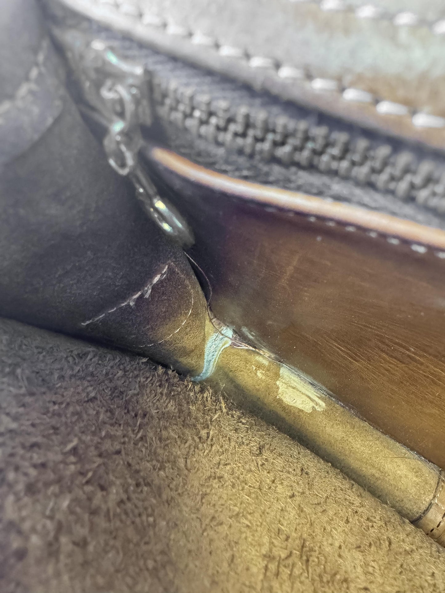 Vintage 70s Coach Tan Leather Saddle Pouch Crossbody Purse, Unique Rare Collectors Coach Bag