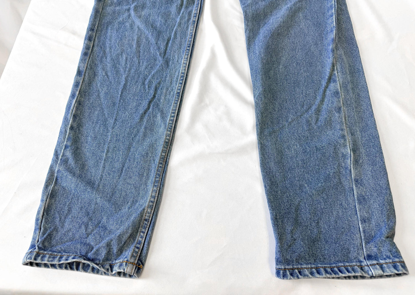 Vintage Rockies Medium Wash Mid Rise Tapered Mom Jeans, Sz. 28" x 34", Vintage Western Jeans