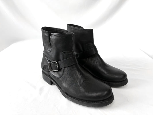 Frye Veronica Flex Black Leather Ankle Booties, Women's Sz. 10B