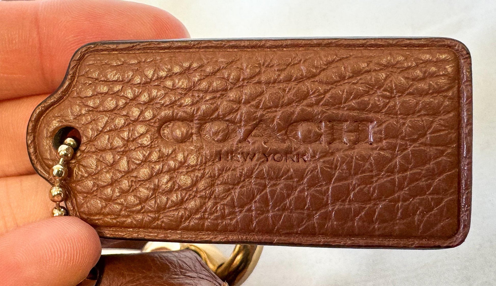 Modern NWOT Coach Maya Redwood Brown Pebbled Leather Shoulder Bag, Style 1454