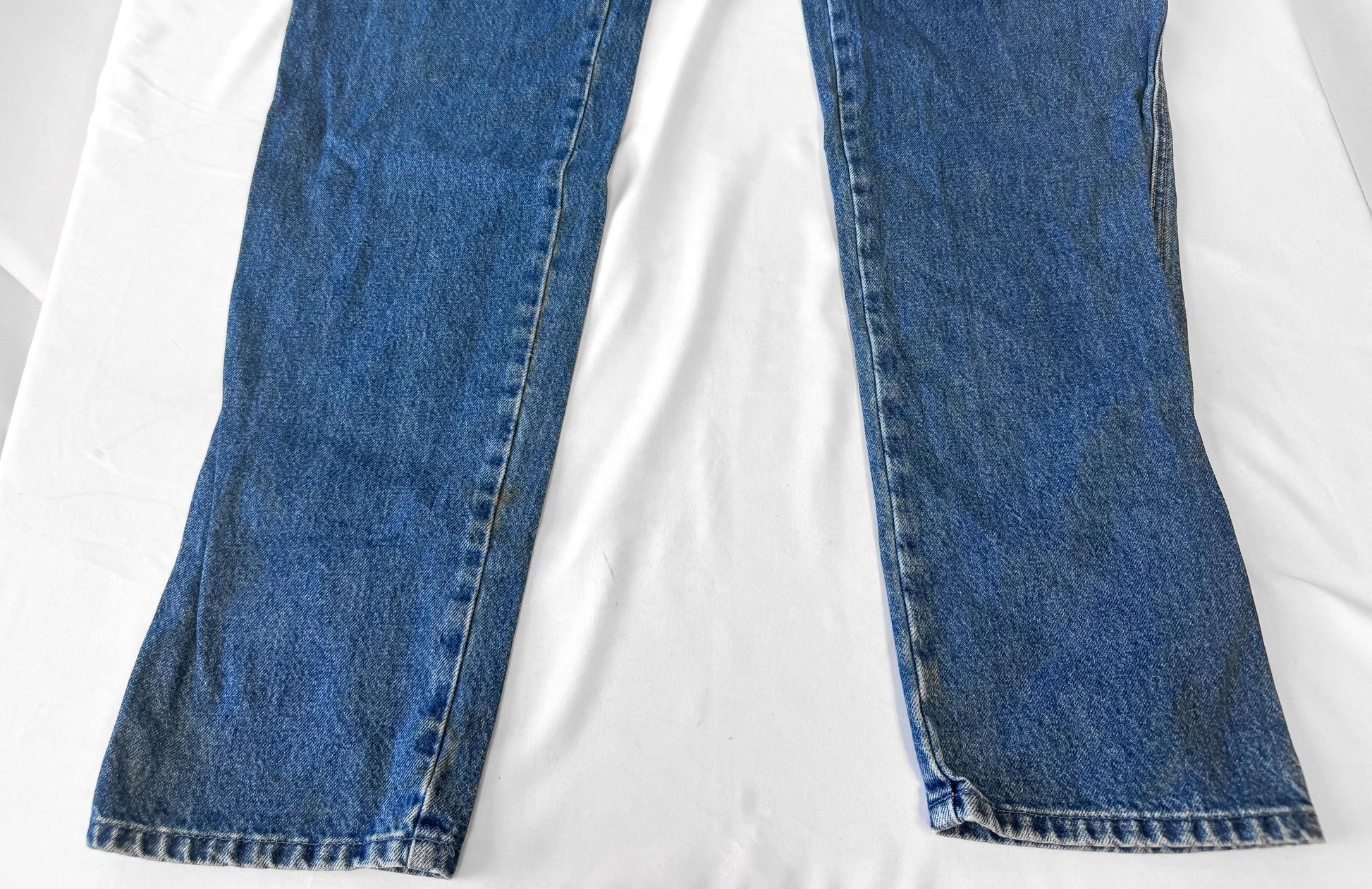 Vintage Rockies Medium Wash High Rise Tapered Jeans, Sz. 31" x 36", Vintage Western Jeans