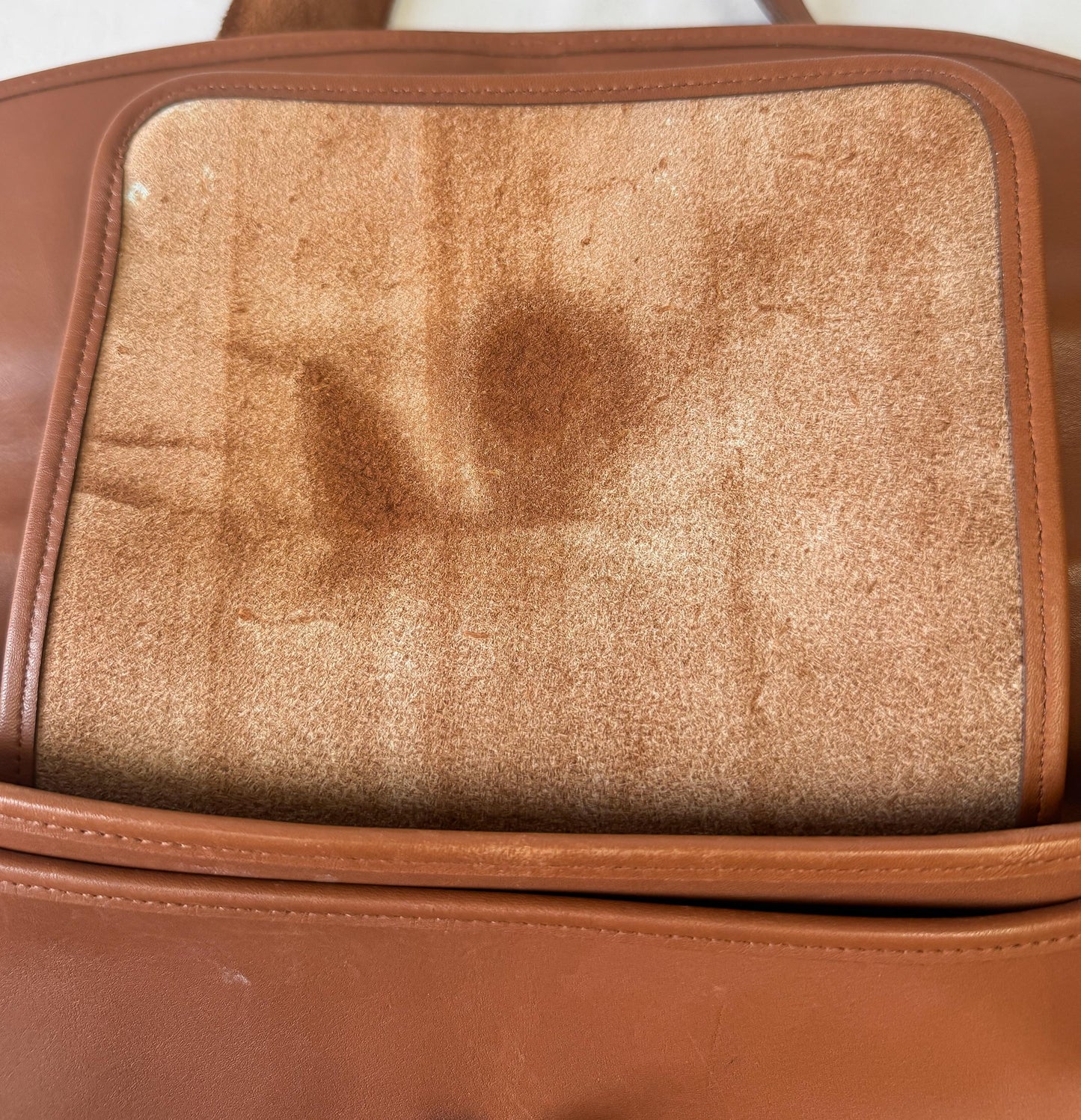 Vintage Coach British Tan Brown Lexington Leather Briefcase, Style 5265, Vintage Rare Collectors Coach Bag