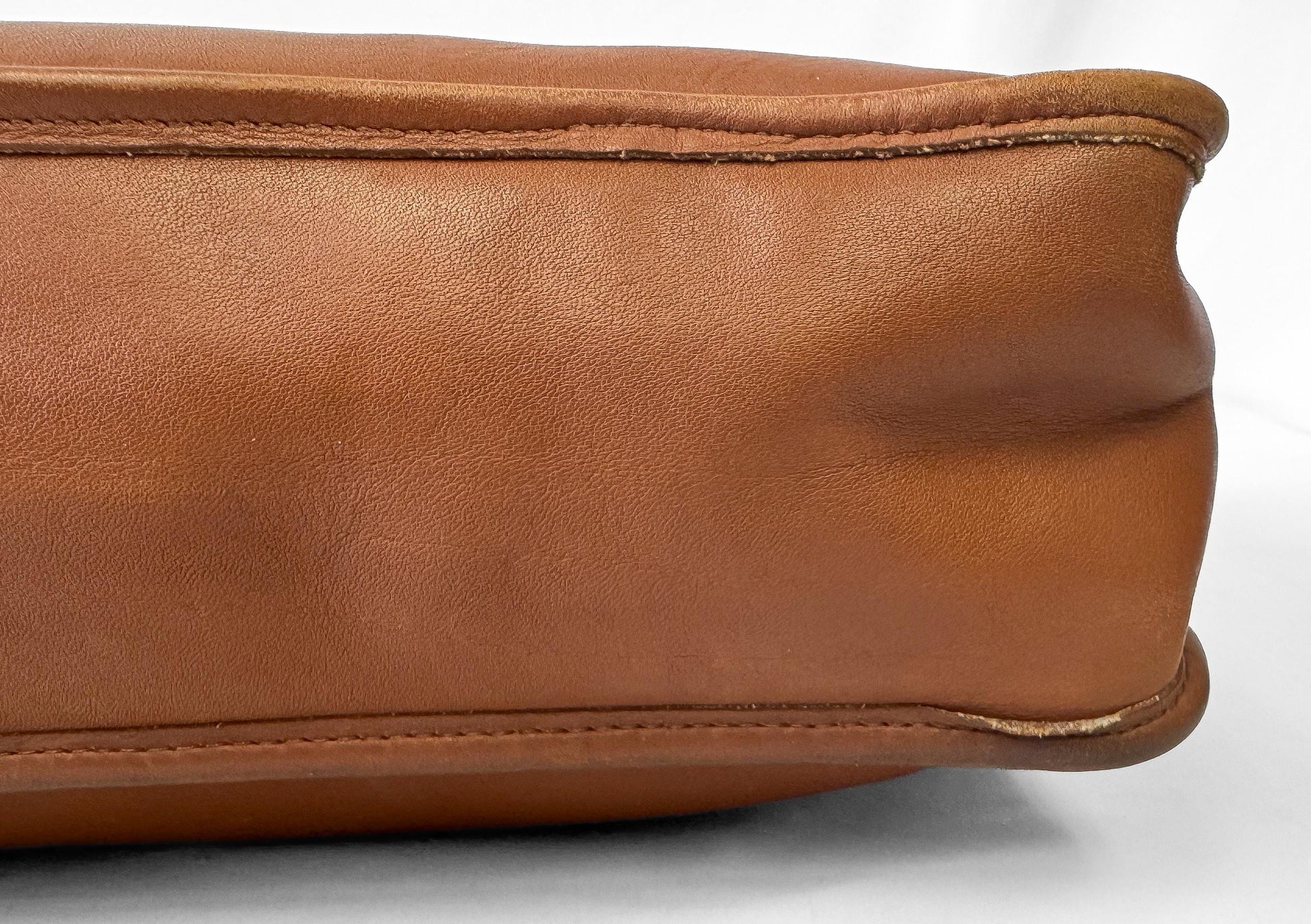 Vintage Coach British Tan Brown Lexington Leather Briefcase, Style 5265, Vintage Rare Collectors Coach Bag