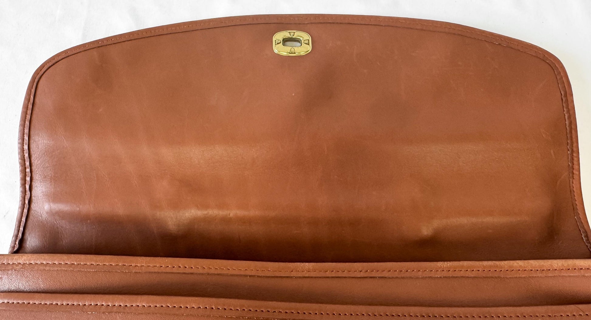 Vintage Coach British Tan Brown Lexington Leather Briefcase, Style 5265, Vintage Rare Collectors Coach Bag