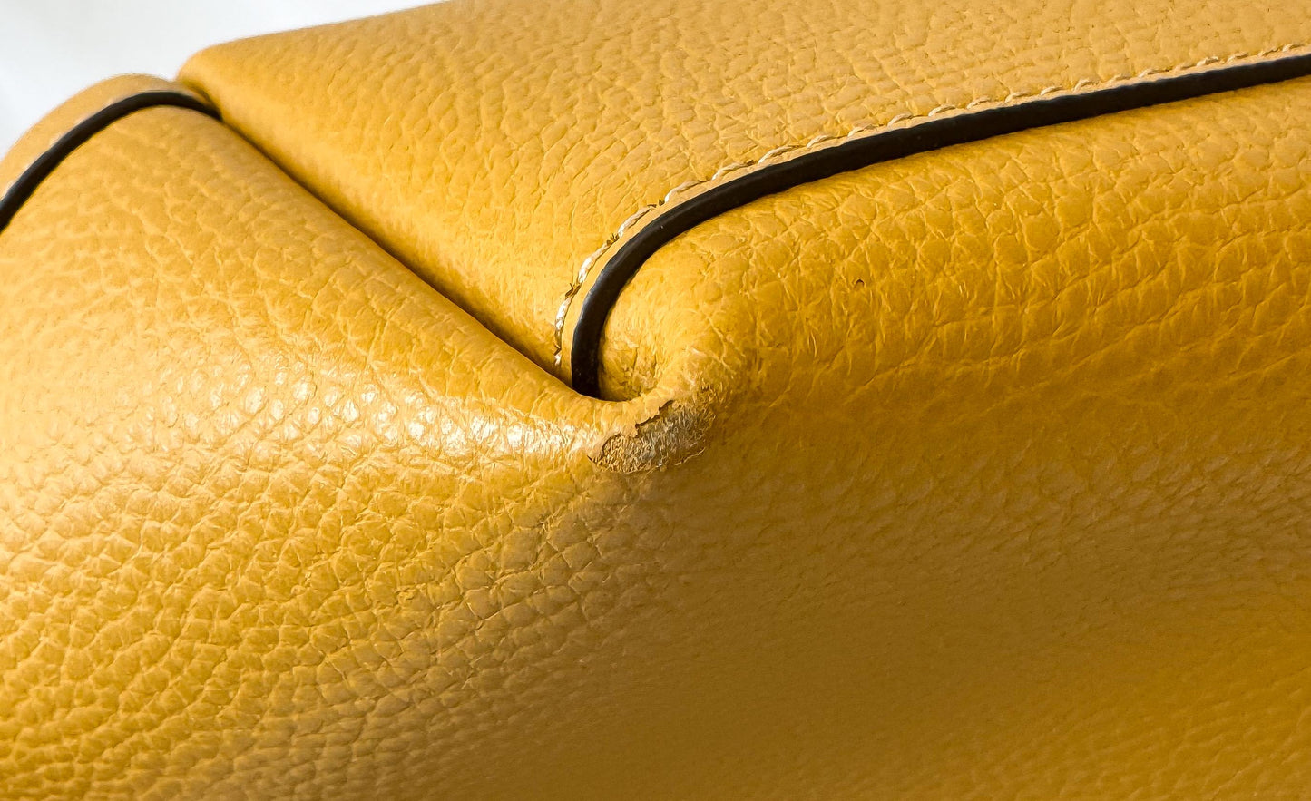 Coach x Disney Pluto Motif Mustard Yellow Central Tote Bag
