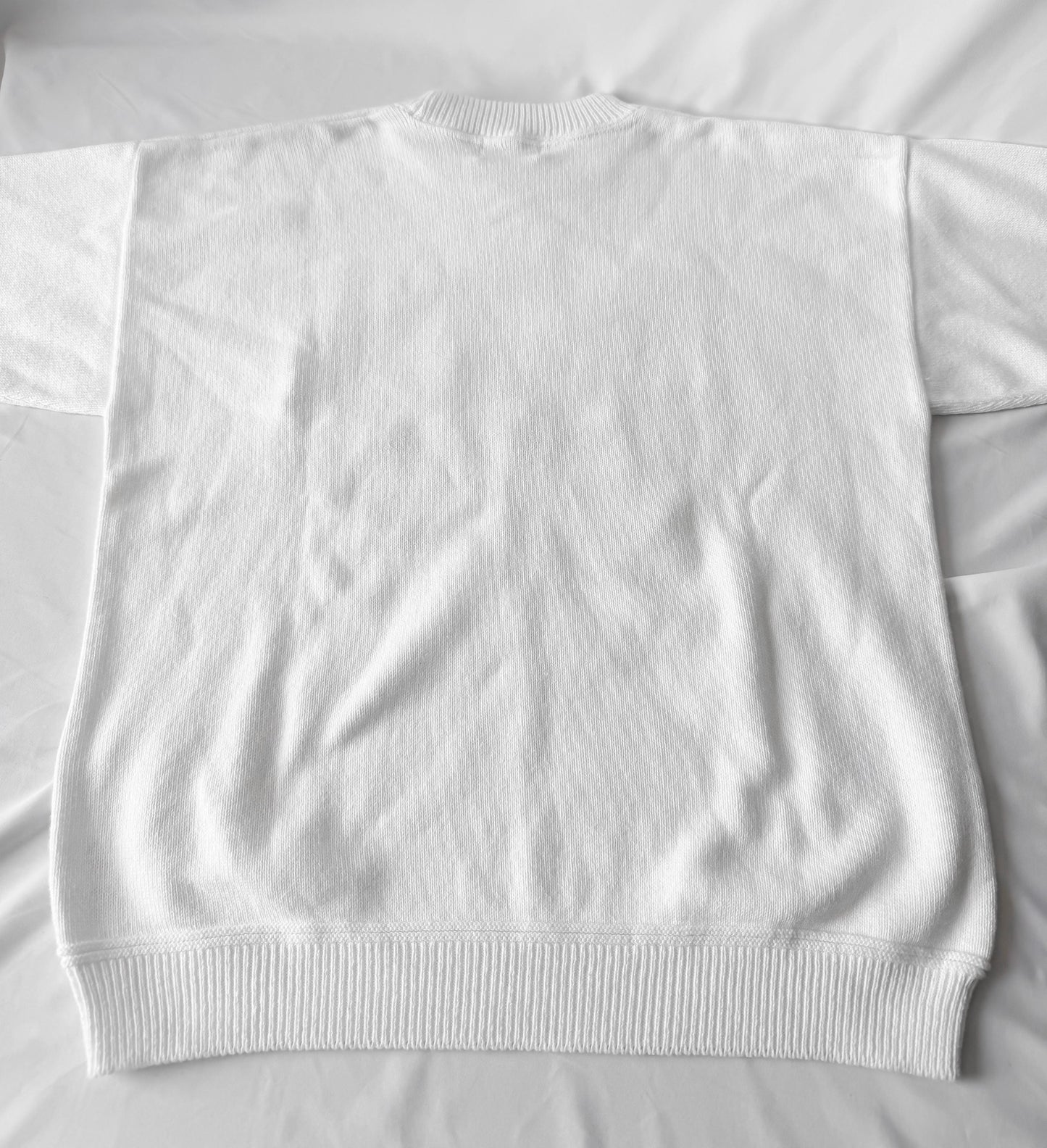 90s Pepsi PGA Golf White Embroidered Knit Crewneck Sweater, Men's Sz. L