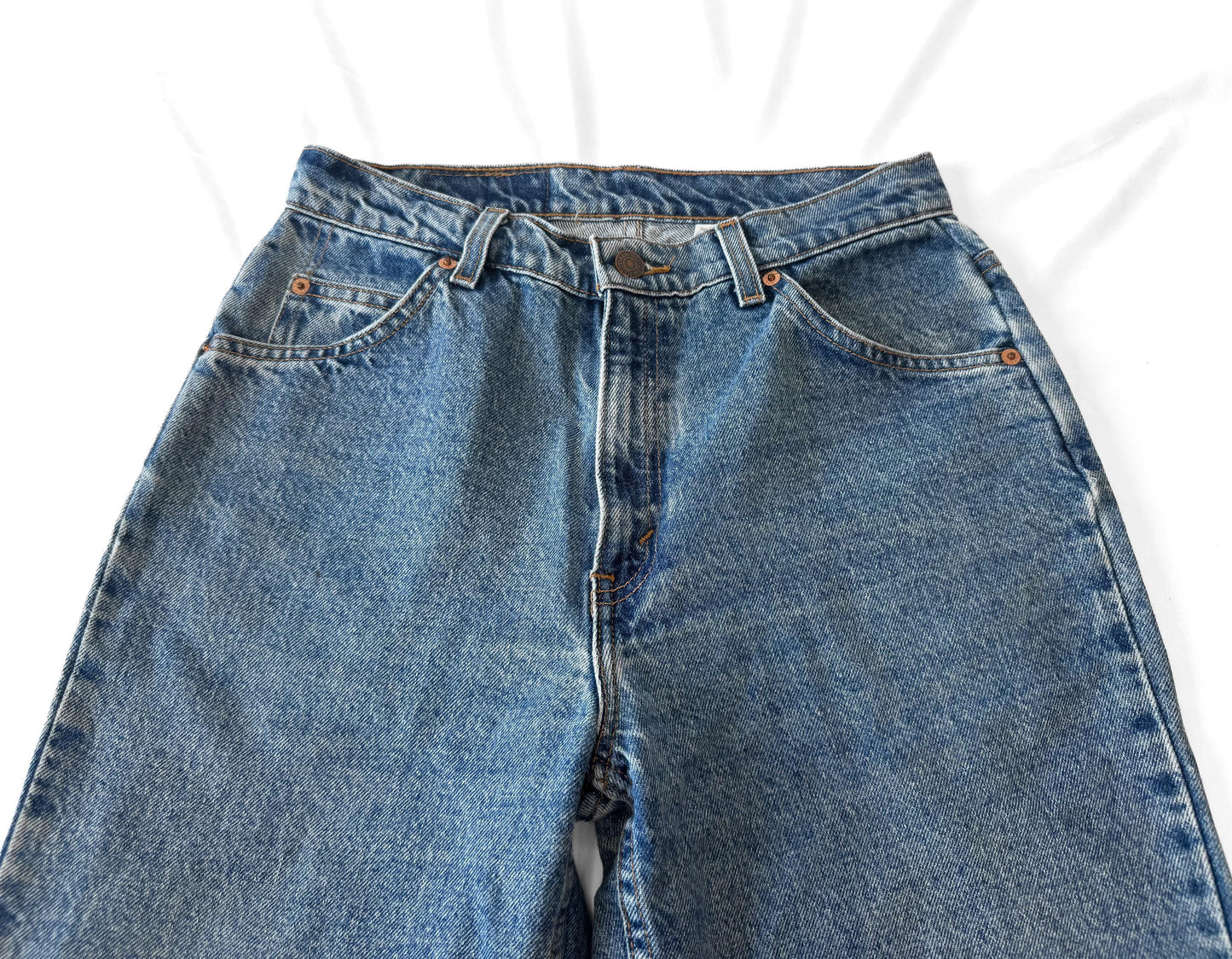 90s Levi's Orange Tab Medium Wash 921 Tapered Leg Mom Jeans, Size 29" x 30"