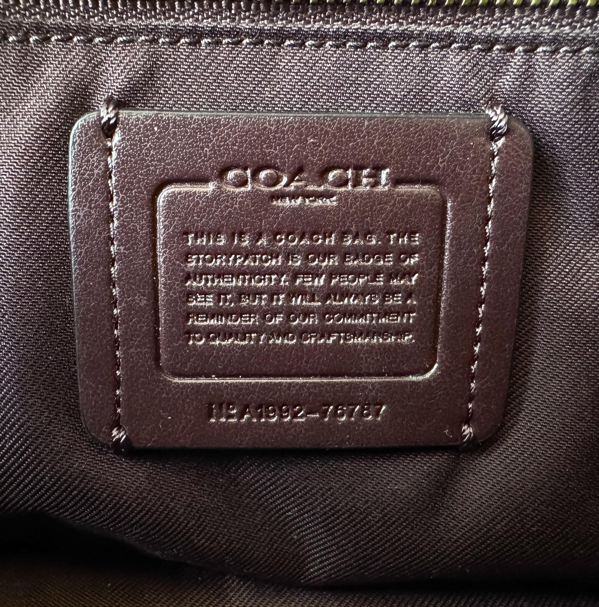 Modern Coach Dreamer Whipstitch Color Block Ink Blue Gray Leather Suede Satchel with Detachable Strap Style 76767