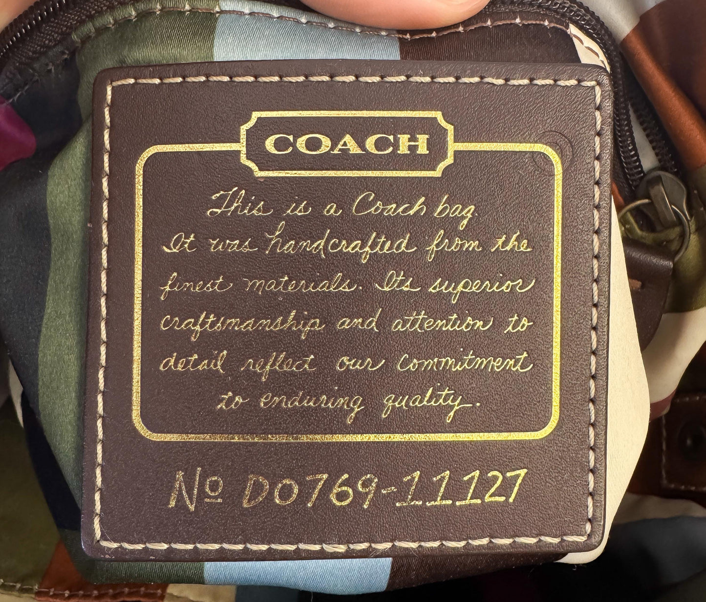 Y2K 00s Coach Legacy Leigh 65th Anniversary Cognac Brown Leather Turnlock Shoulder Bag, Style 11127