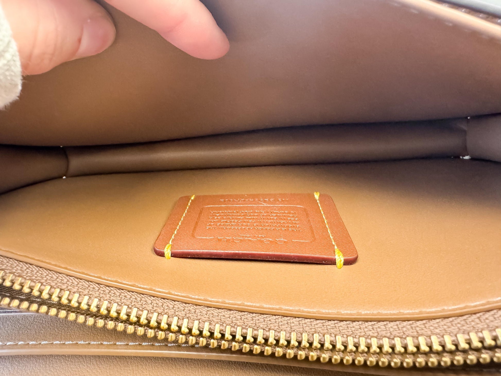 Modern Coach Bea Chalk White Leather Crossbody Bag, Style #CH802