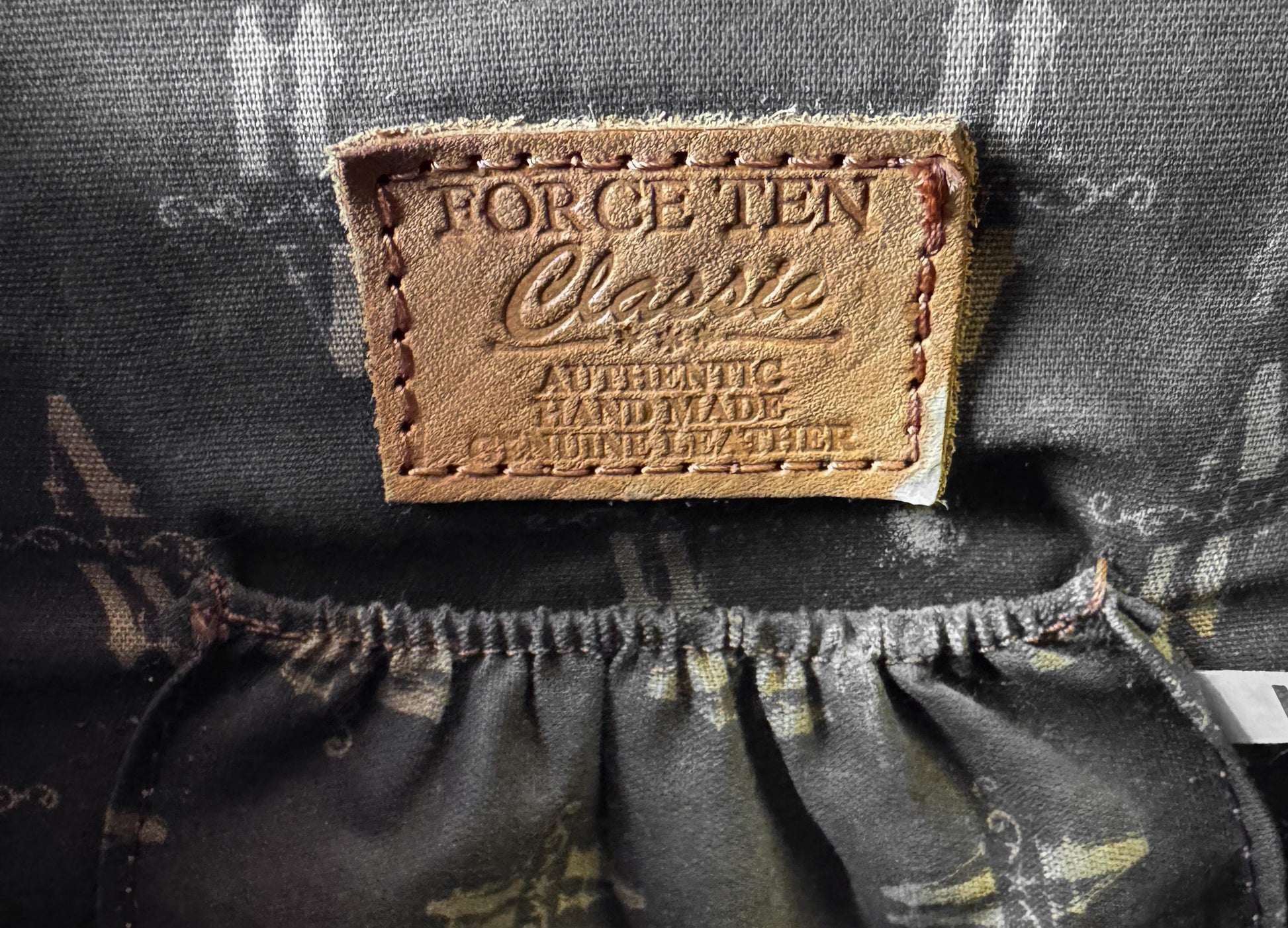 Vintage Force Ten Floral Tooled Leather Buckle Accent Top Handle Handbag with Detachable Crossbody Strap, Unique Western Boho Style Purse