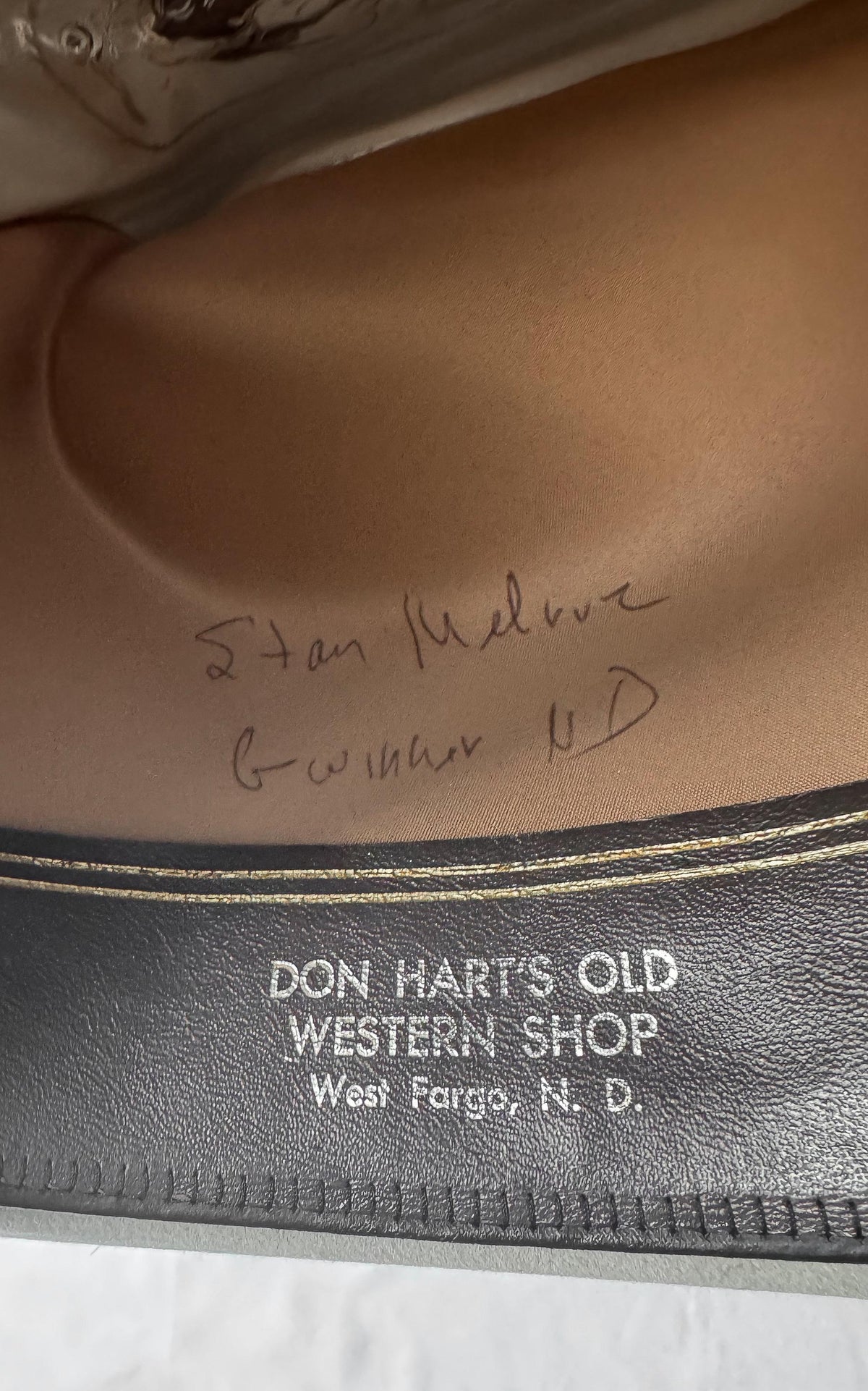 Vintage Resistol 4X Gray Beige Silverbelly Cattleman Western Cowboy Hat, Sz. 7 3/8