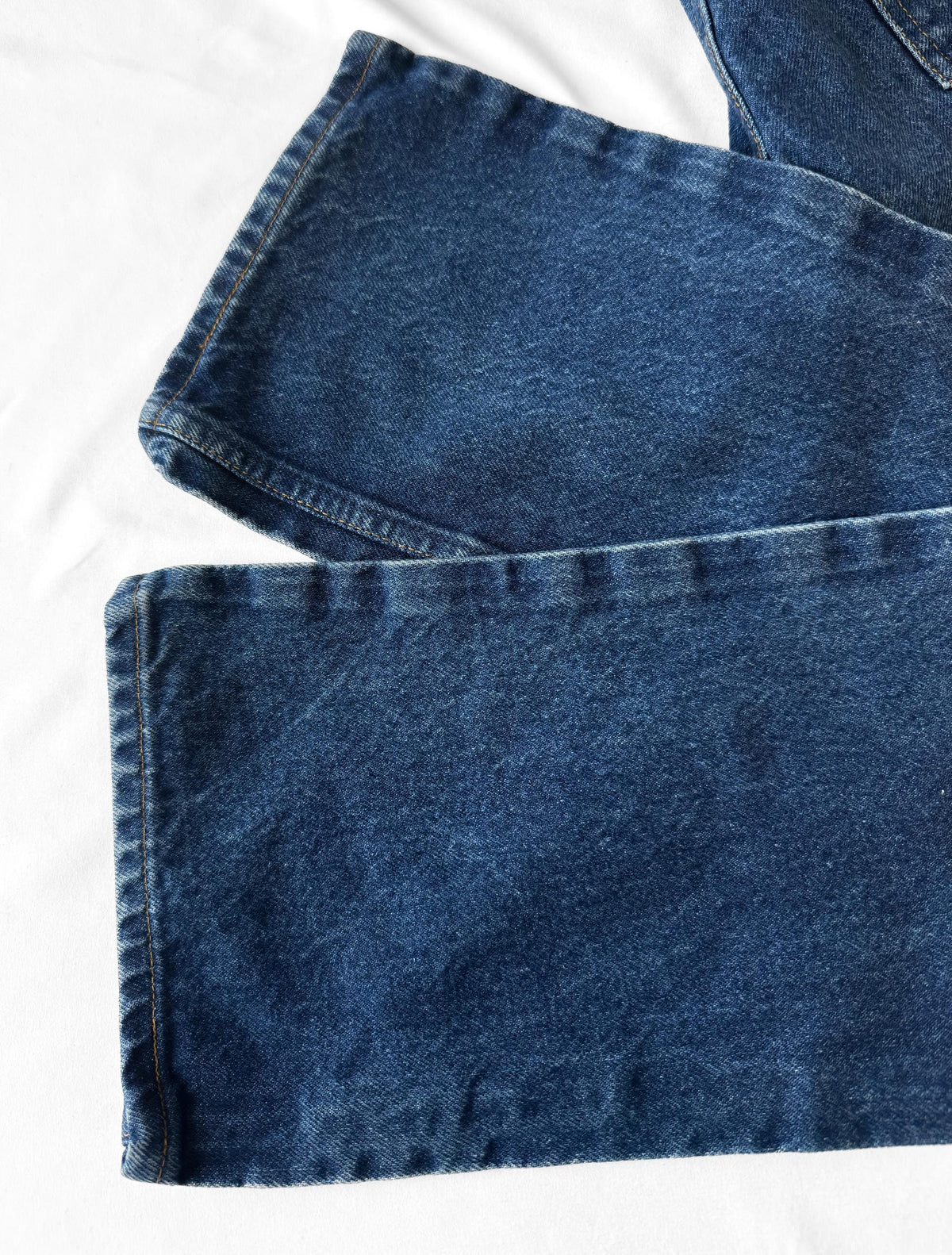 Vintage Orange Tab Levis 517 Medium Wash High Rise Bootcut Jeans, Sz. 29" x 32"