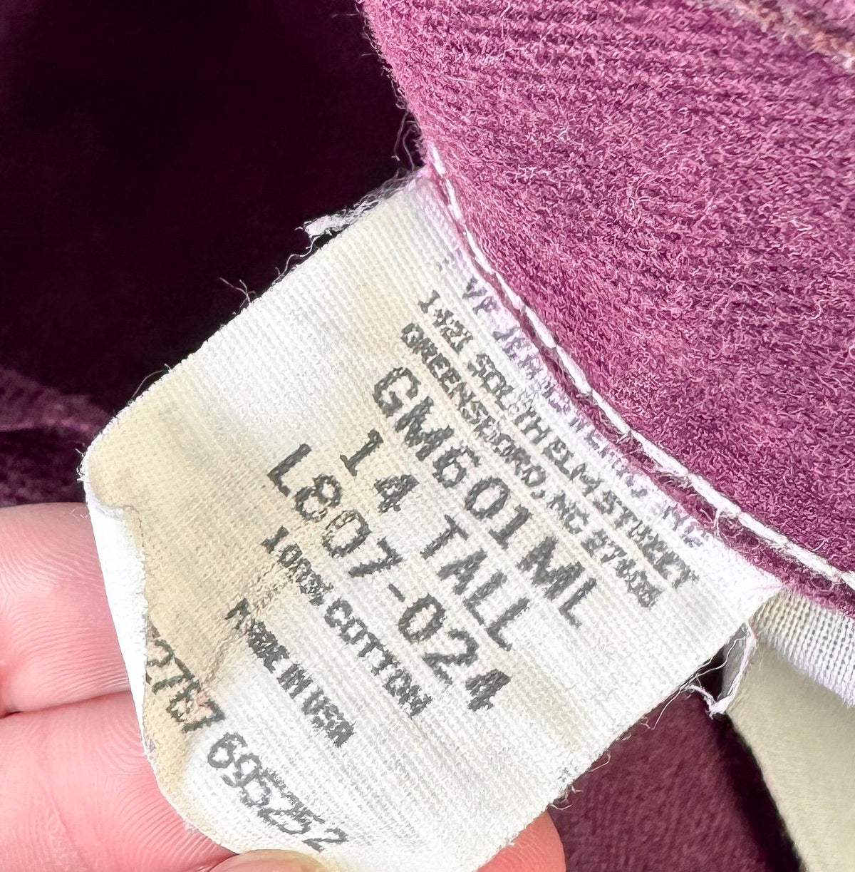 Vintage Gitano Wine Purple High Rise Relaxed Tapered Mom Jeans, Sz. 32" x 32"