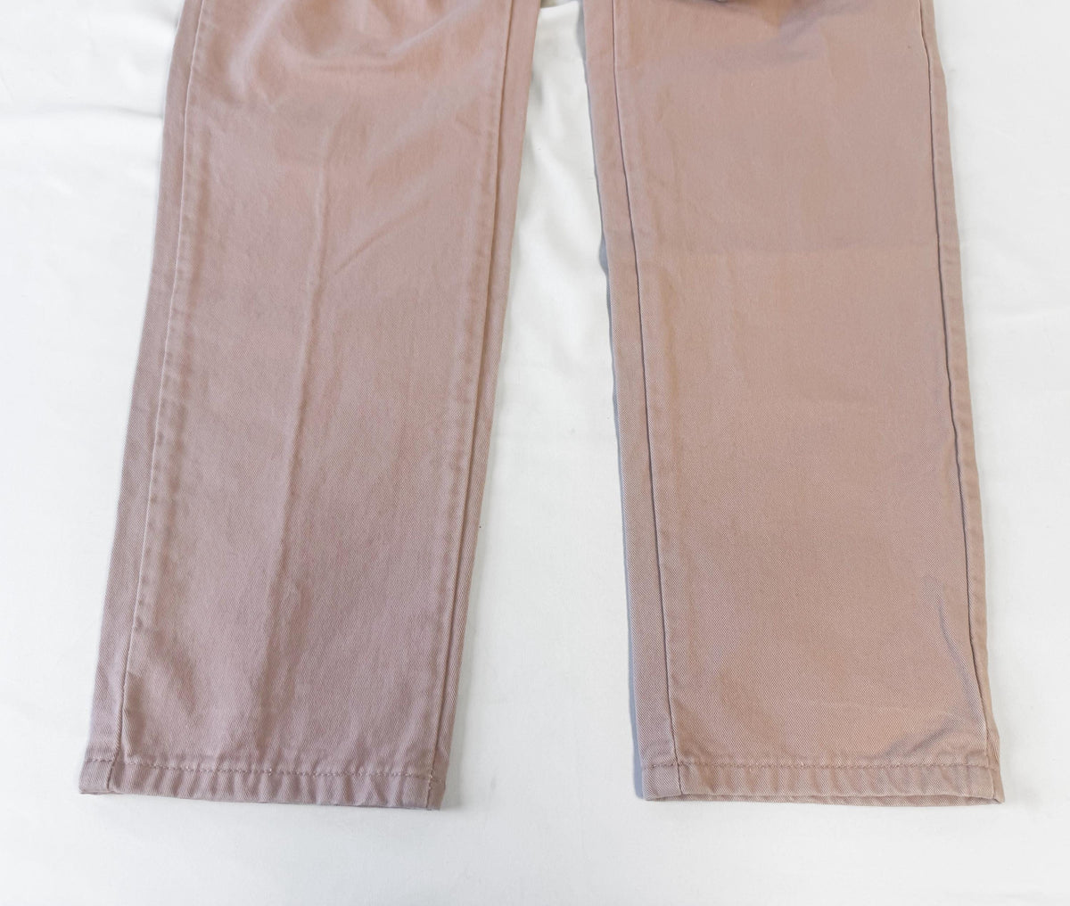 Vintage Lee Salmon Light Pink High Rise Pocketless Tapered Mom Jeans, Sz. 28" x 30"