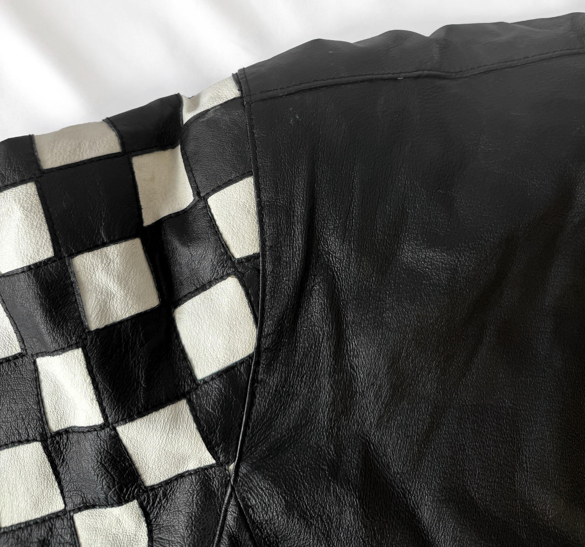Vintage 1998 Jeff Hamilton NASCAR 50th Anniversary Black Leather Bomber Jacket, Men's Sz. XXL