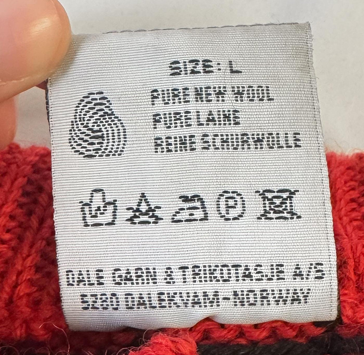 Vintage Dale of Norway Red Pure Wool Fair Isle Button Nordic Ski Style Cardigan Sweater, Women's Sz. L